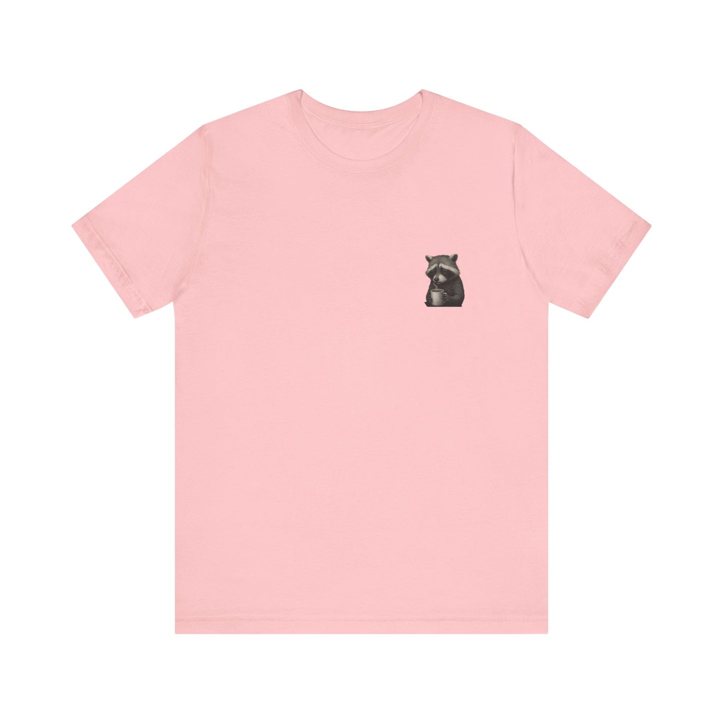 Cute hendrik Raccoon Tee - Cozy Unisex Short Sleeve T-Shirt for Animal Lovers, Gift Idea for Birthday, Casual Wear, Eco-Friendly Style
