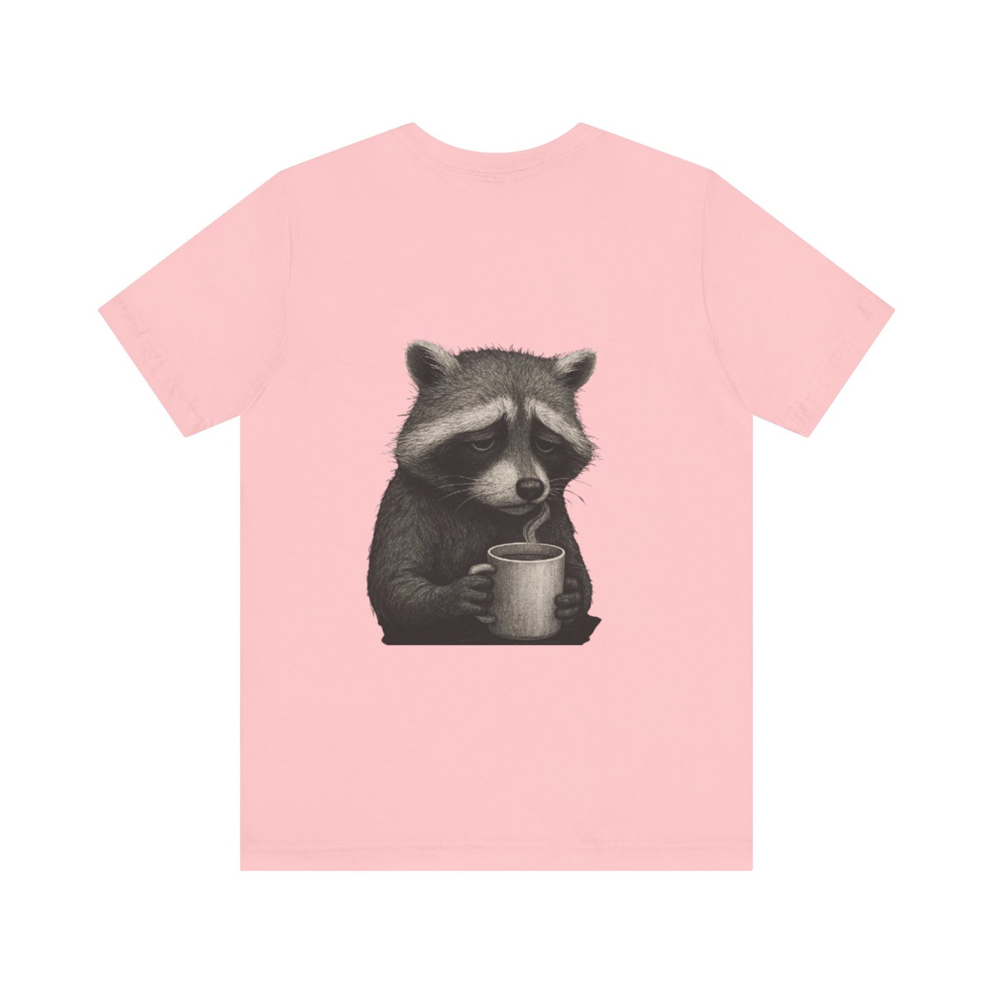 Cute hendrik Raccoon Tee - Cozy Unisex Short Sleeve T-Shirt for Animal Lovers, Gift Idea for Birthday, Casual Wear, Eco-Friendly Style