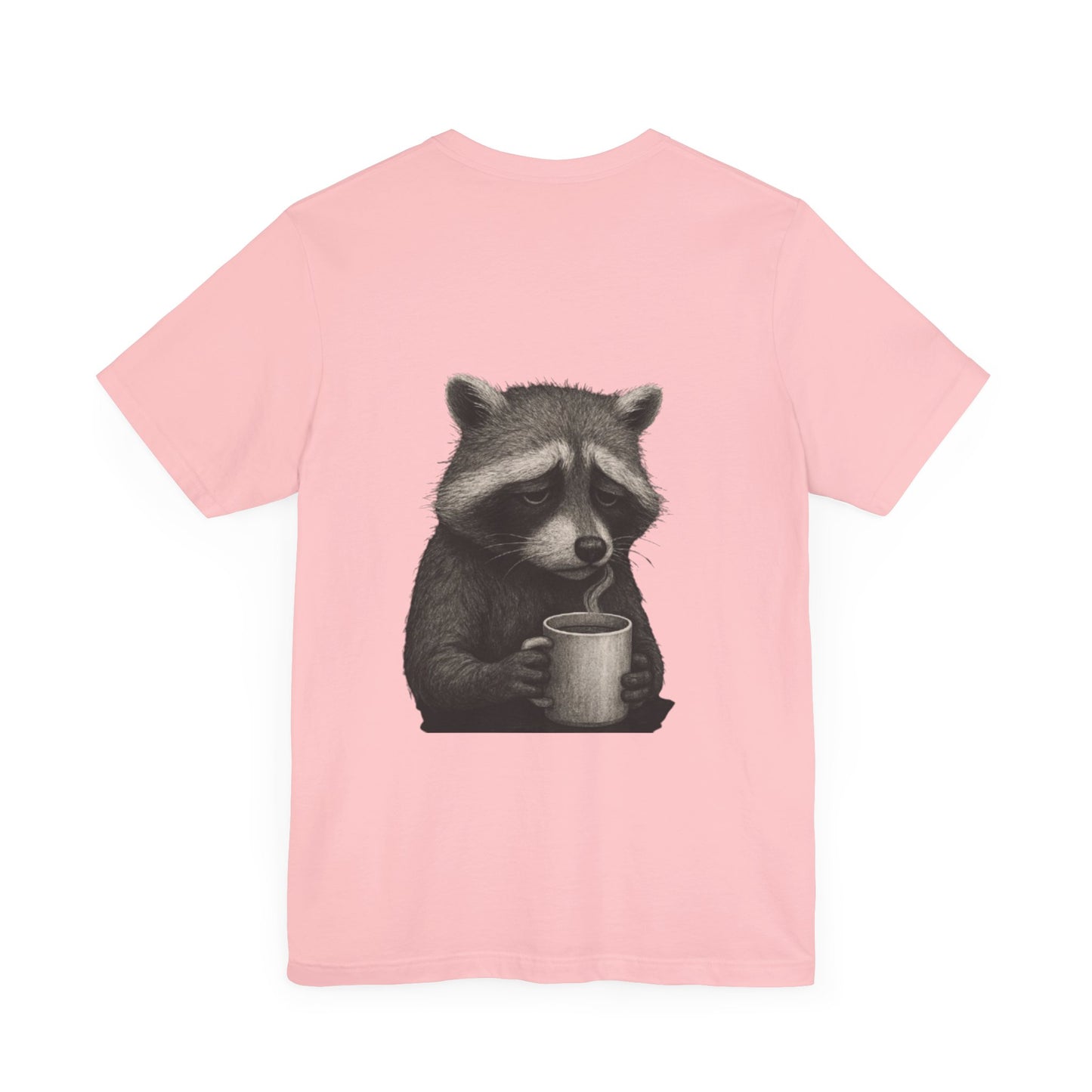 Cute hendrik Raccoon Tee - Cozy Unisex Short Sleeve T-Shirt for Animal Lovers, Gift Idea for Birthday, Casual Wear, Eco-Friendly Style