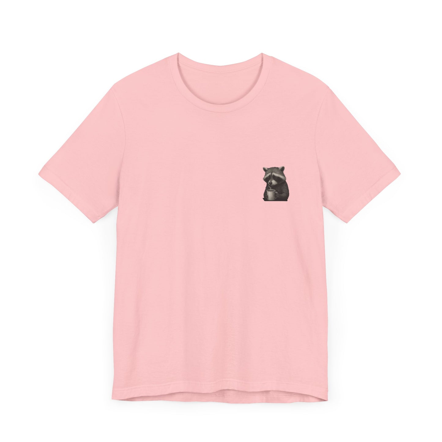 Cute hendrik Raccoon Tee - Cozy Unisex Short Sleeve T-Shirt for Animal Lovers, Gift Idea for Birthday, Casual Wear, Eco-Friendly Style