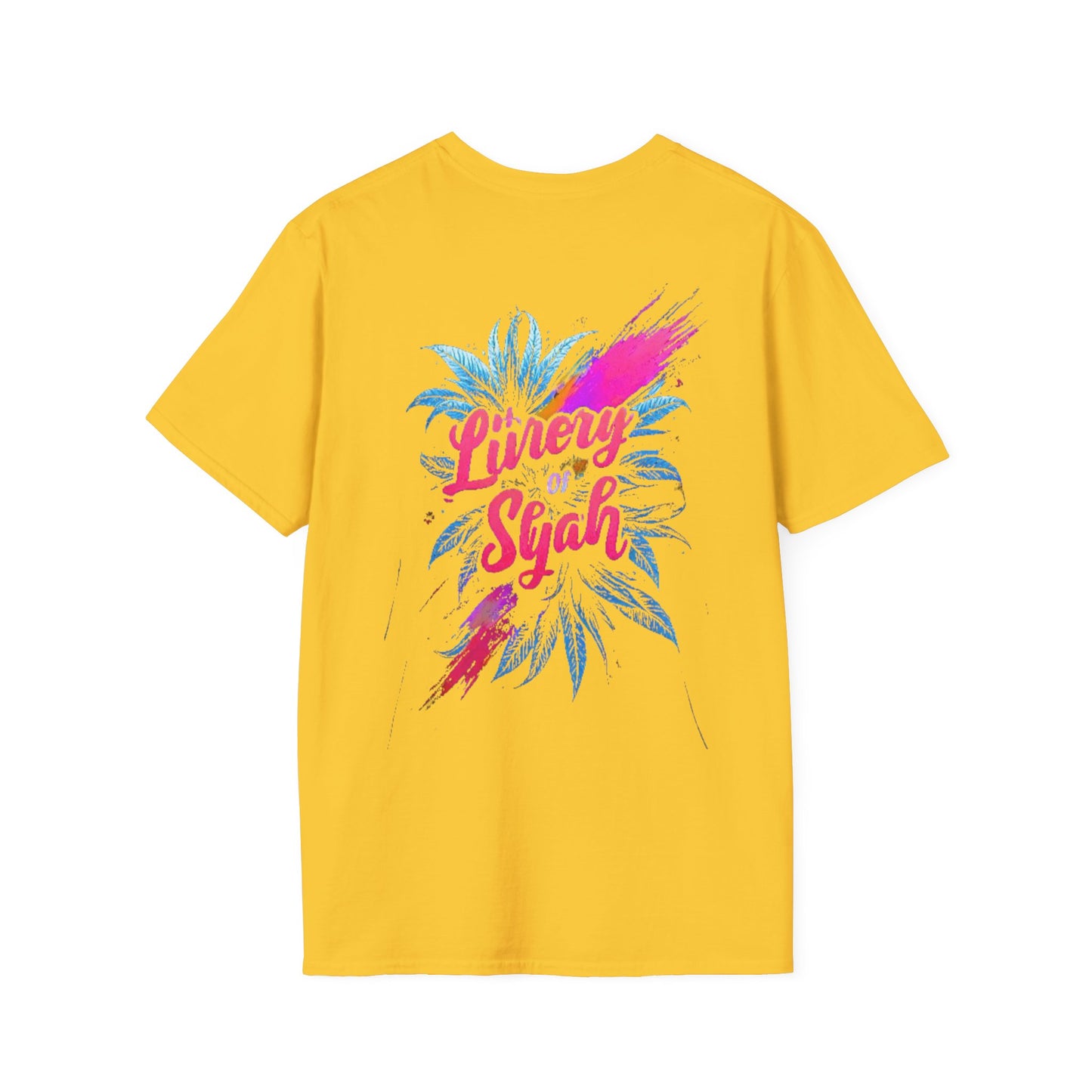 Vibrant Unisex Softstyle T-Shirt with Floral Design, Casual Wear, Summer Essentials, Gift for Friends, Comfortable Fashion