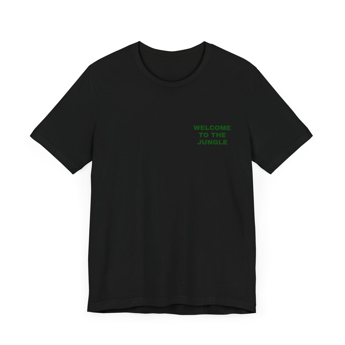 Welcome to the Jungle Tee, Unisex Short Sleeve Shirt, Nature Lovers Tee, Animal Graphic Tee, Summer Vibes Shirt, Eco-Friendly Apparel