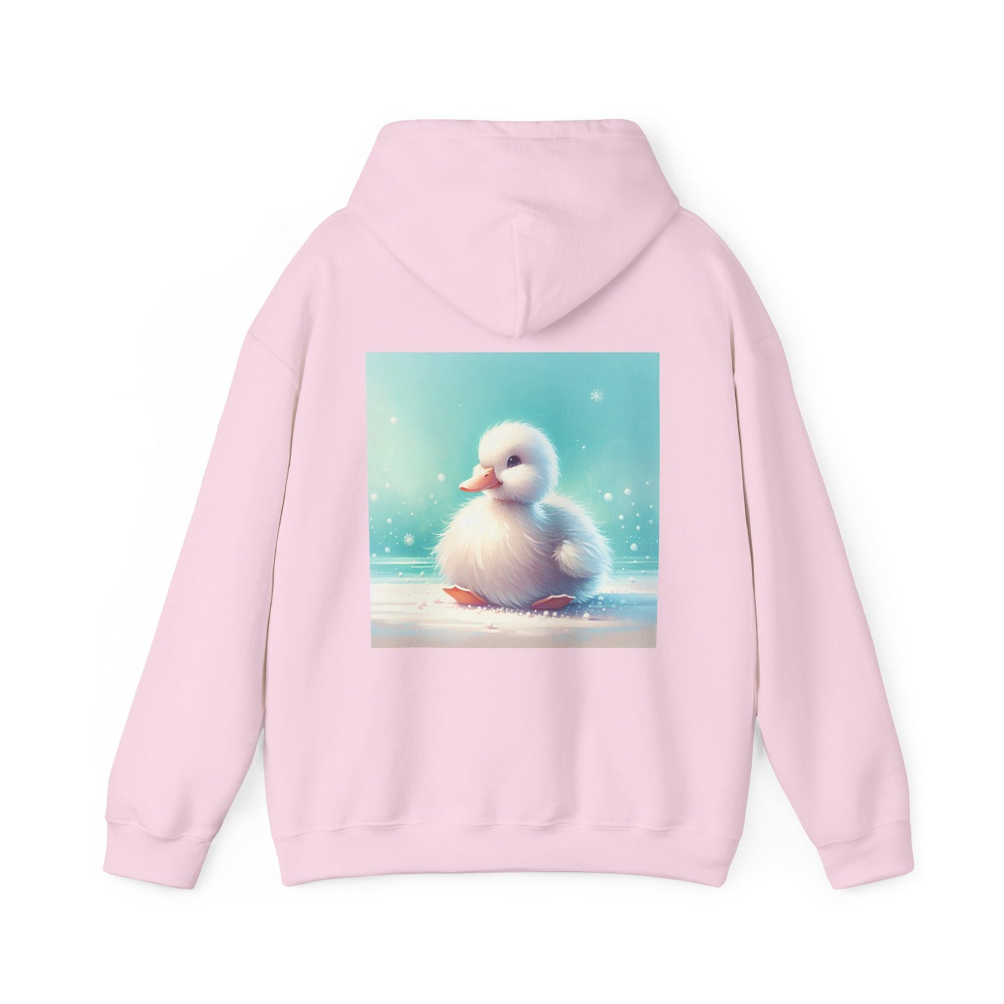 Cute Duckling Unisex Hooded Sweatshirt, Cozy Hoodie, Animal Lover Gift, Spring Fashion, Cute Sweatshirt, Comfortable Layering