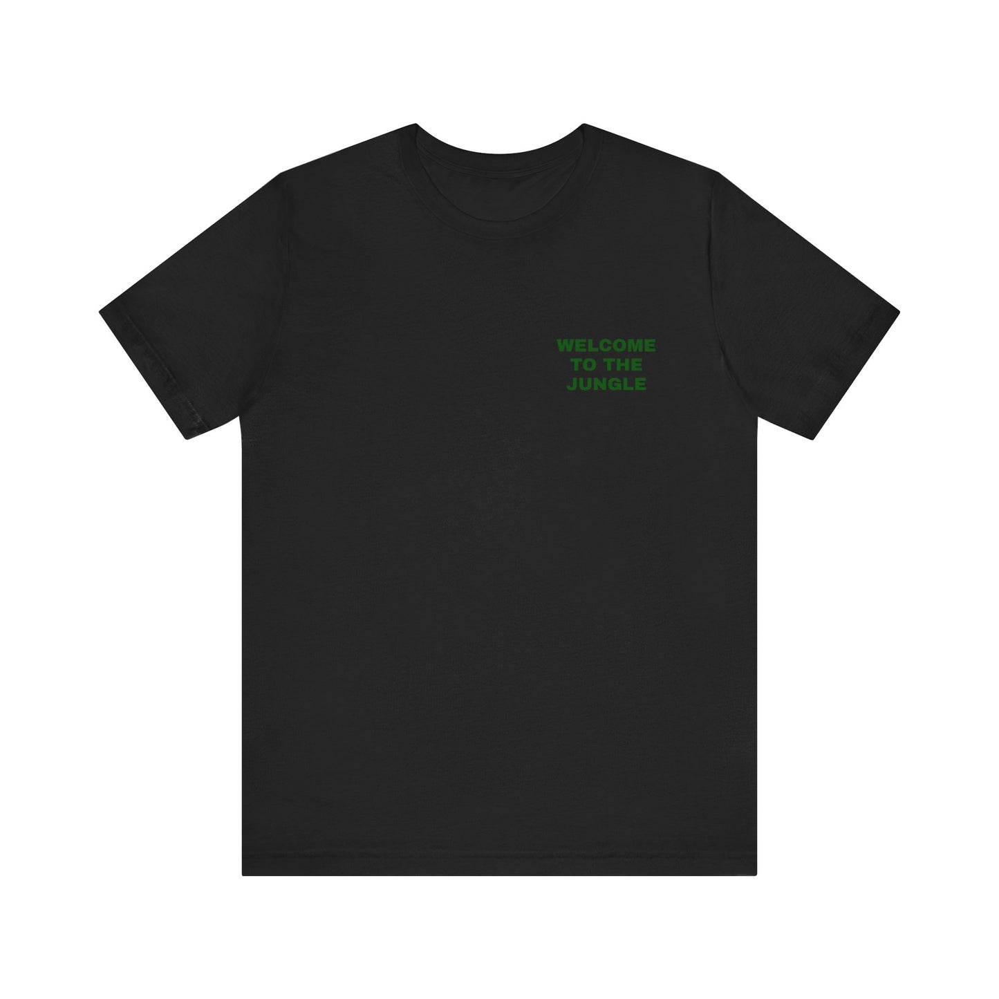 Welcome to the Jungle Tee, Unisex Short Sleeve Shirt, Nature Lovers Tee, Animal Graphic Tee, Summer Vibes Shirt, Eco-Friendly Apparel