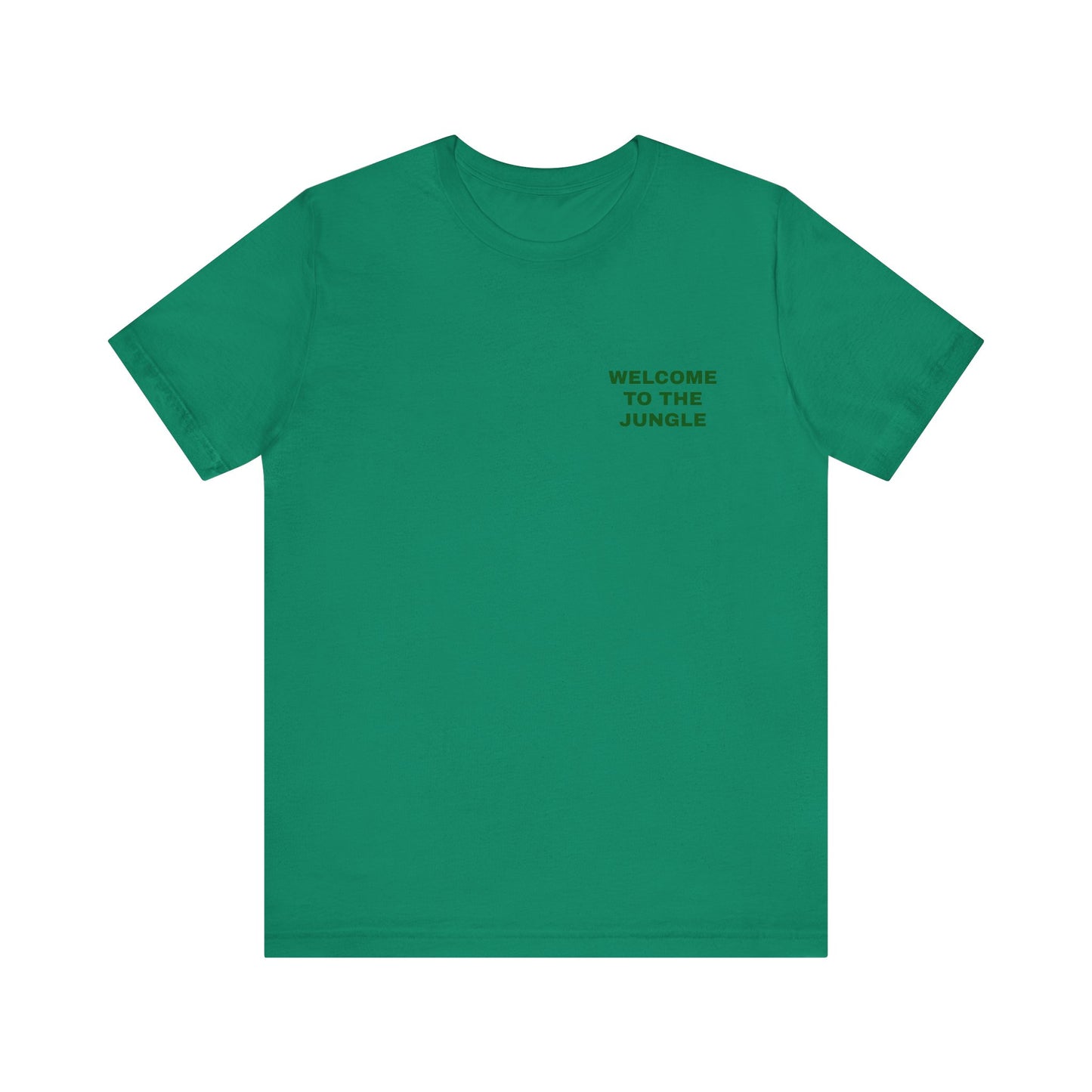 Welcome to the Jungle Tee, Unisex Short Sleeve Shirt, Nature Lovers Tee, Animal Graphic Tee, Summer Vibes Shirt, Eco-Friendly Apparel