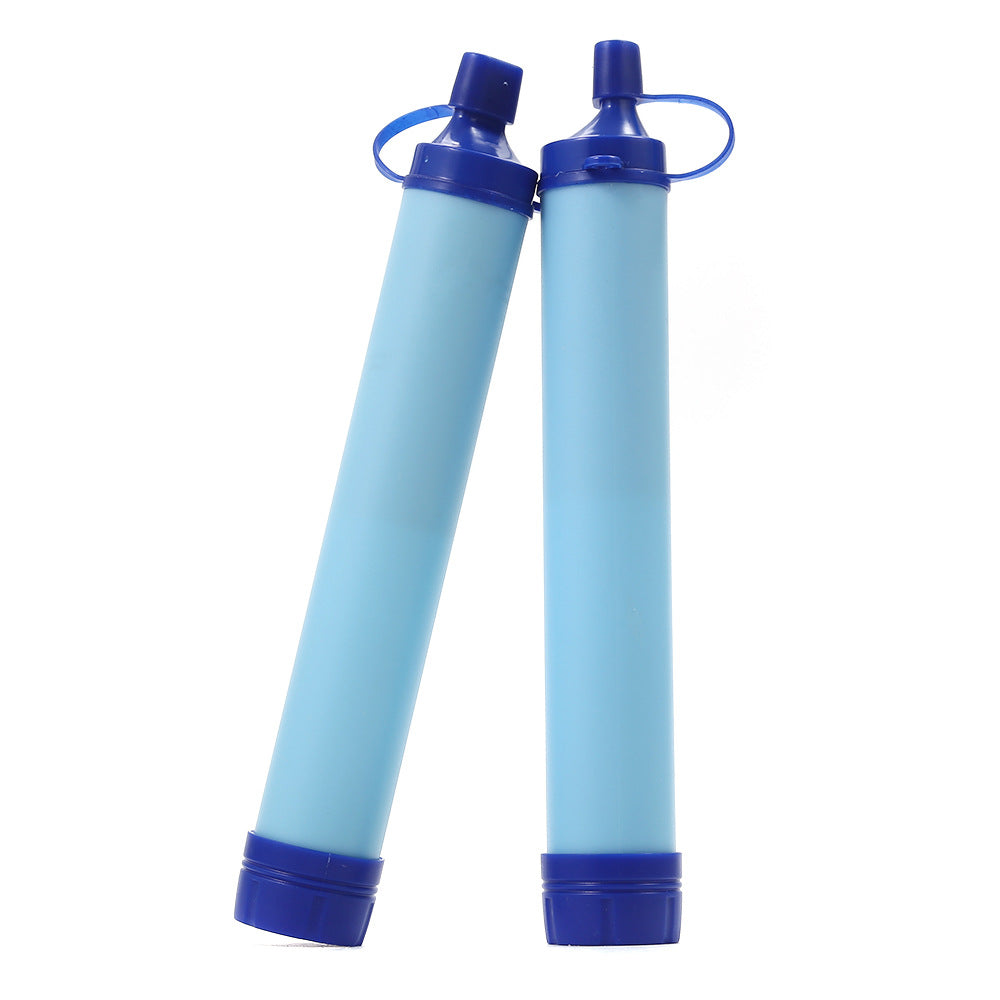 outdoor emergency water filter outdoor water purification straw direct drinking individual soldier straw sterilization filter water purifier camping printing