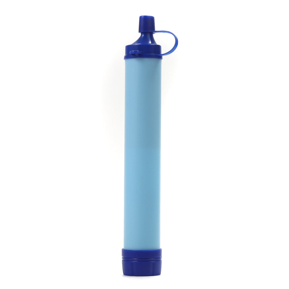 outdoor emergency water filter outdoor water purification straw direct drinking individual soldier straw sterilization filter water purifier camping printing