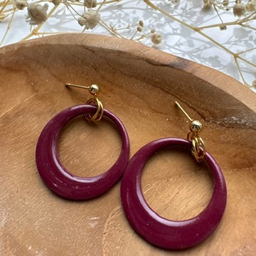 Lunar Hoops Oorbellen - Goat Corp