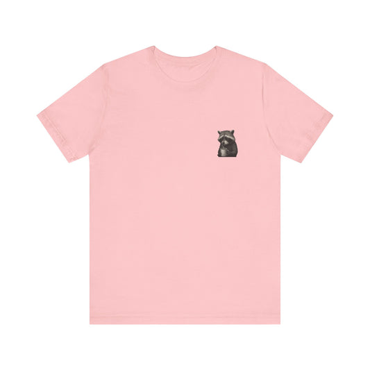 Cute hendrik  Raccoon Tee - Cozy Unisex Short Sleeve T-Shirt for Animal Lovers, Gift Idea for Birthday, Casual Wear, Eco-Friendly Style