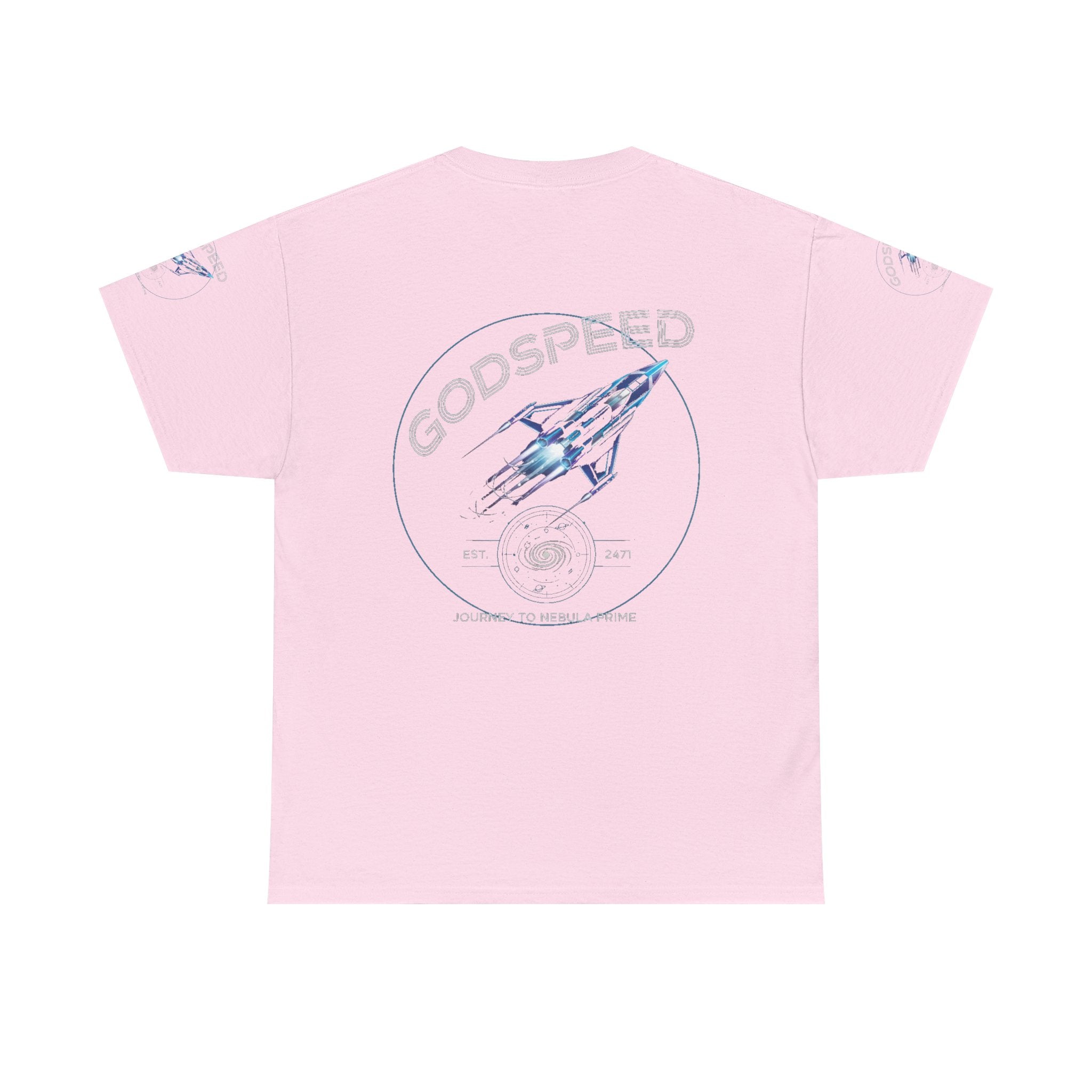 Rocket Space Unisex Tee - Godspeed to the Stars Design