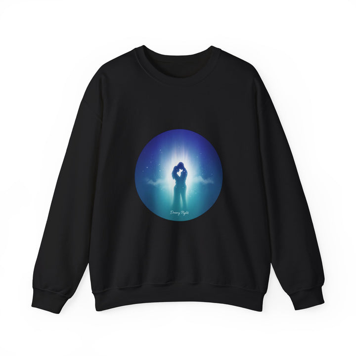 Afterlight Nightscape Crewneck Sweatshirt | luminous, cinematic glow
