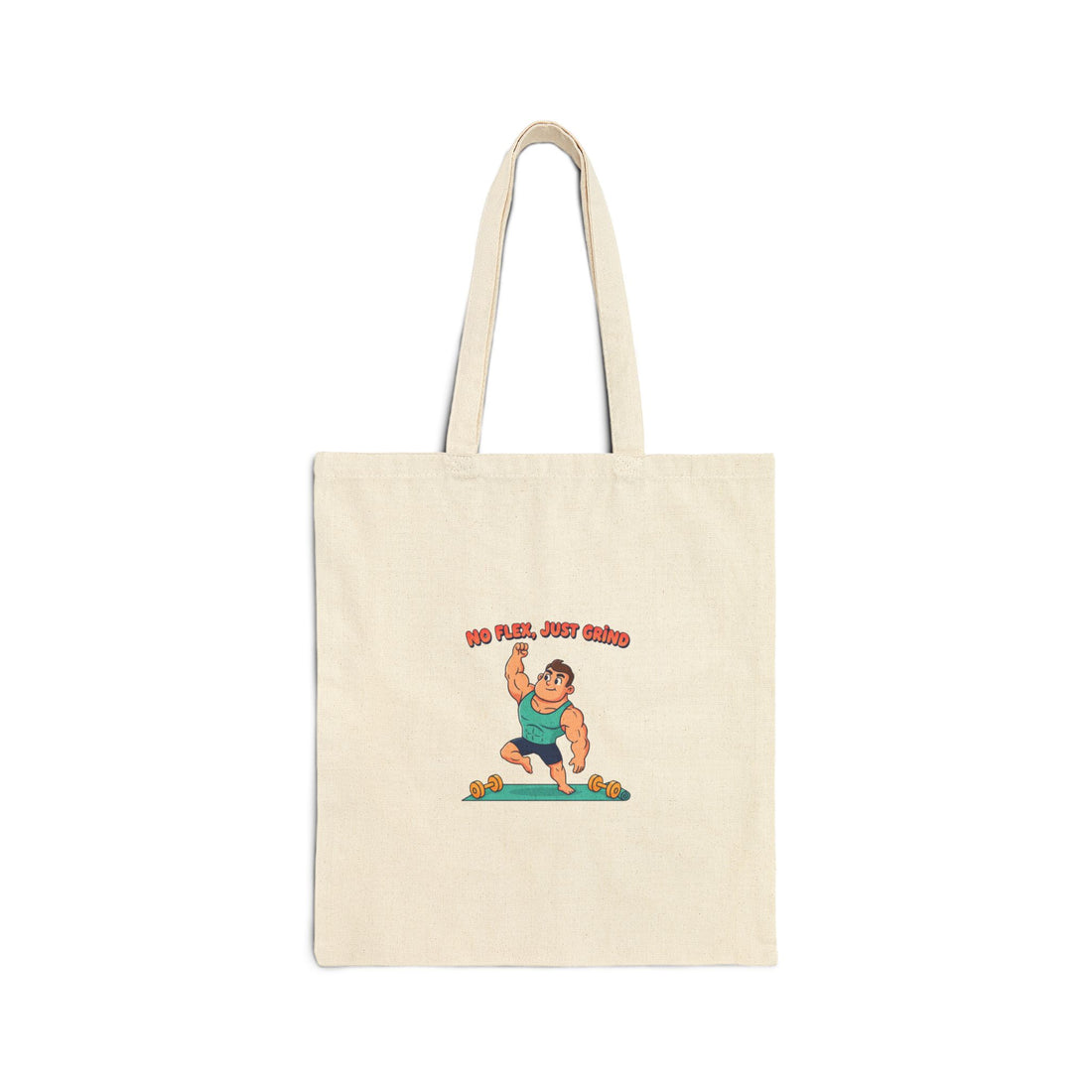 I’m Here That Counts Tote | Gym Comeback, start small fitness canvas