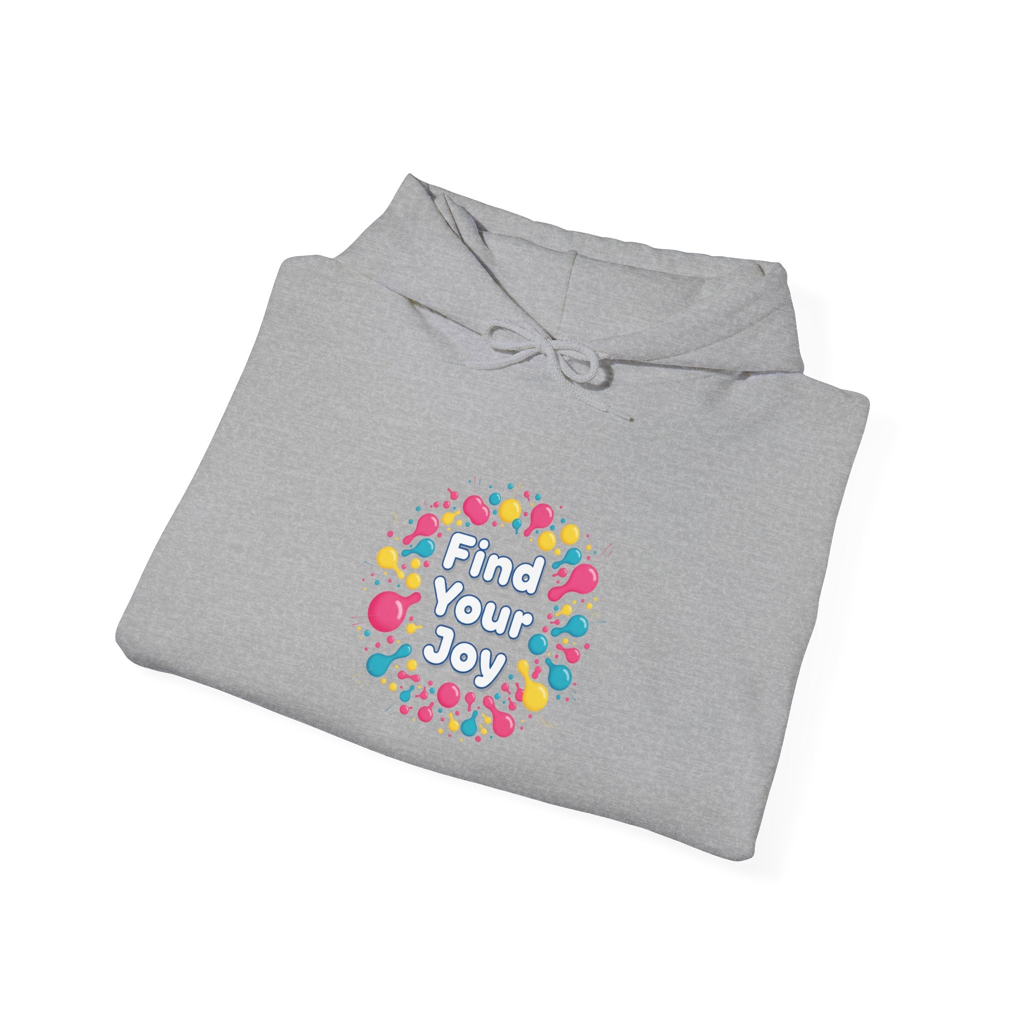 Find Your Joy Hoodie | dopamine items, neon squiggle art
