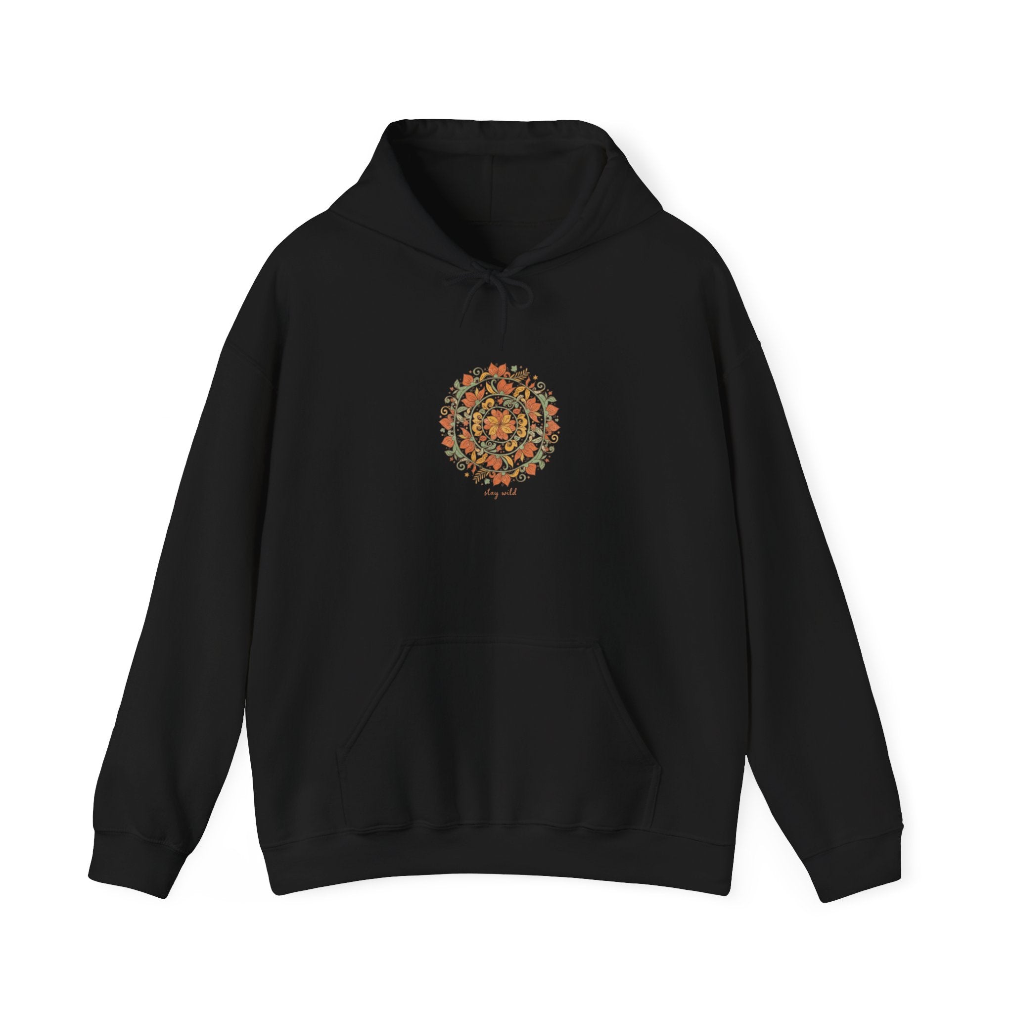 Floral Mandala Hoodie | boho mandala pattern, vintage paisley print