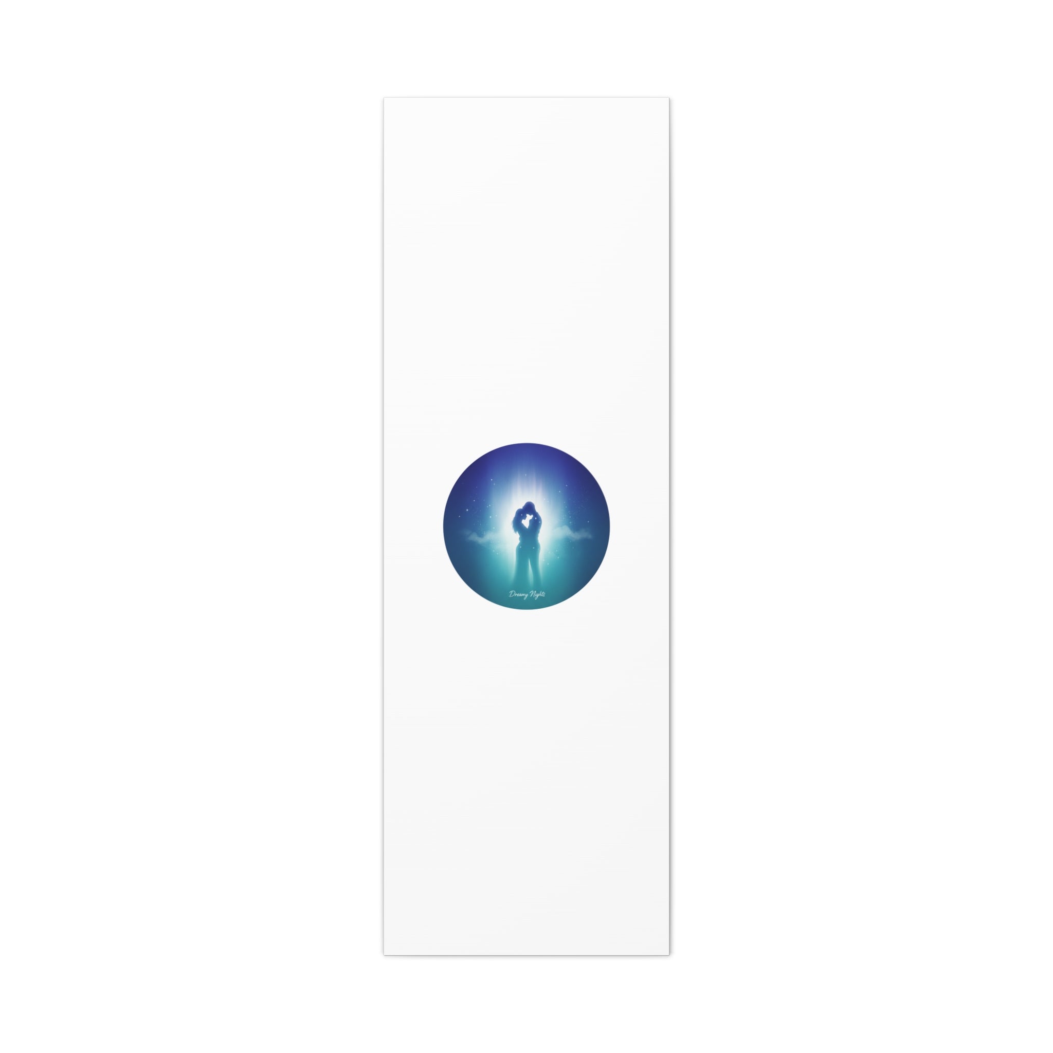 Dreamy Nightscape Canvas | Afterlight Atmospheric Print, Luminous Night Bloom