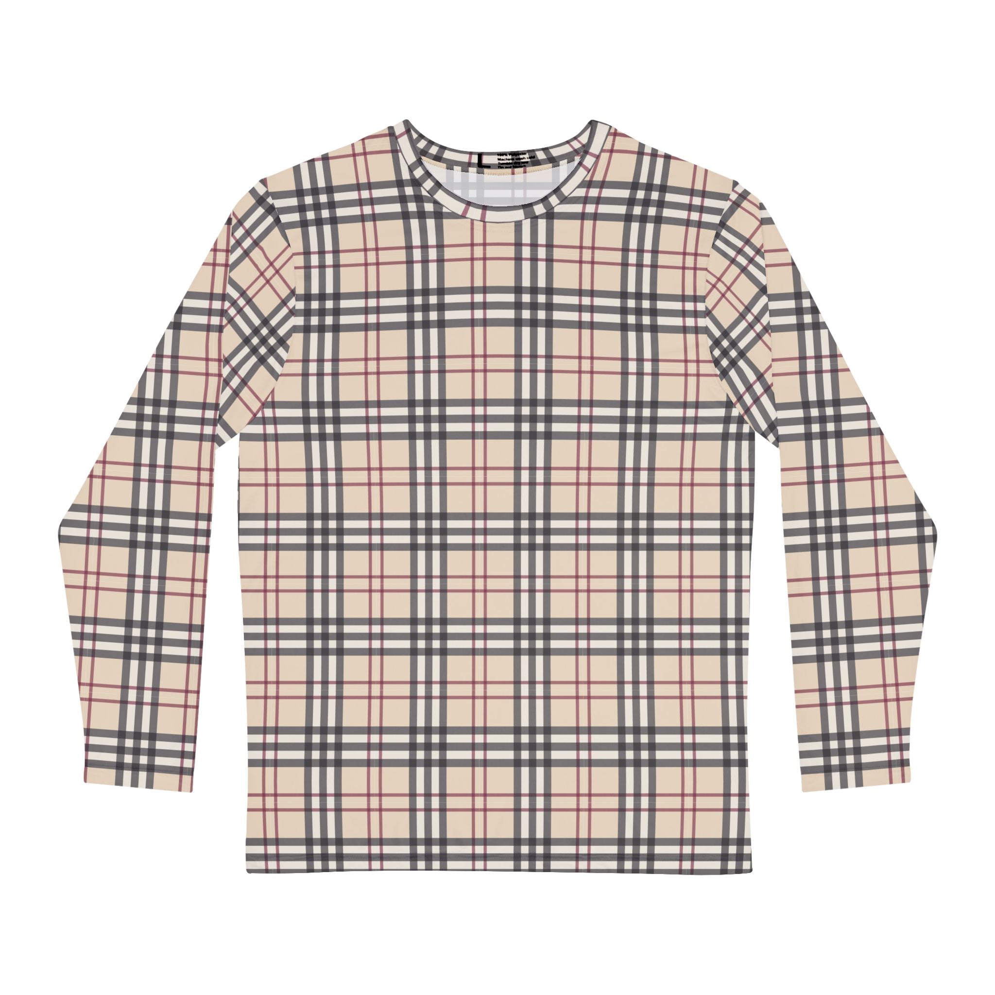 Men's Shirt Burberry Design Long Sleeve