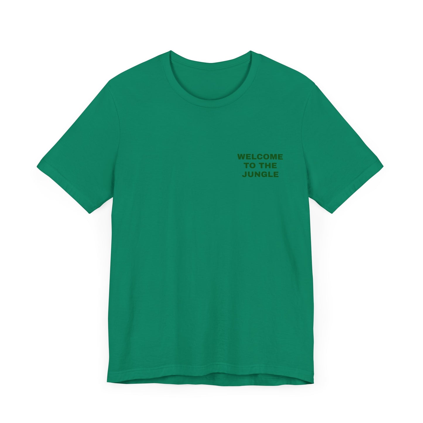 Welcome to the Jungle Tee, Unisex Short Sleeve Shirt, Nature Lovers Tee, Animal Graphic Tee, Summer Vibes Shirt, Eco-Friendly Apparel