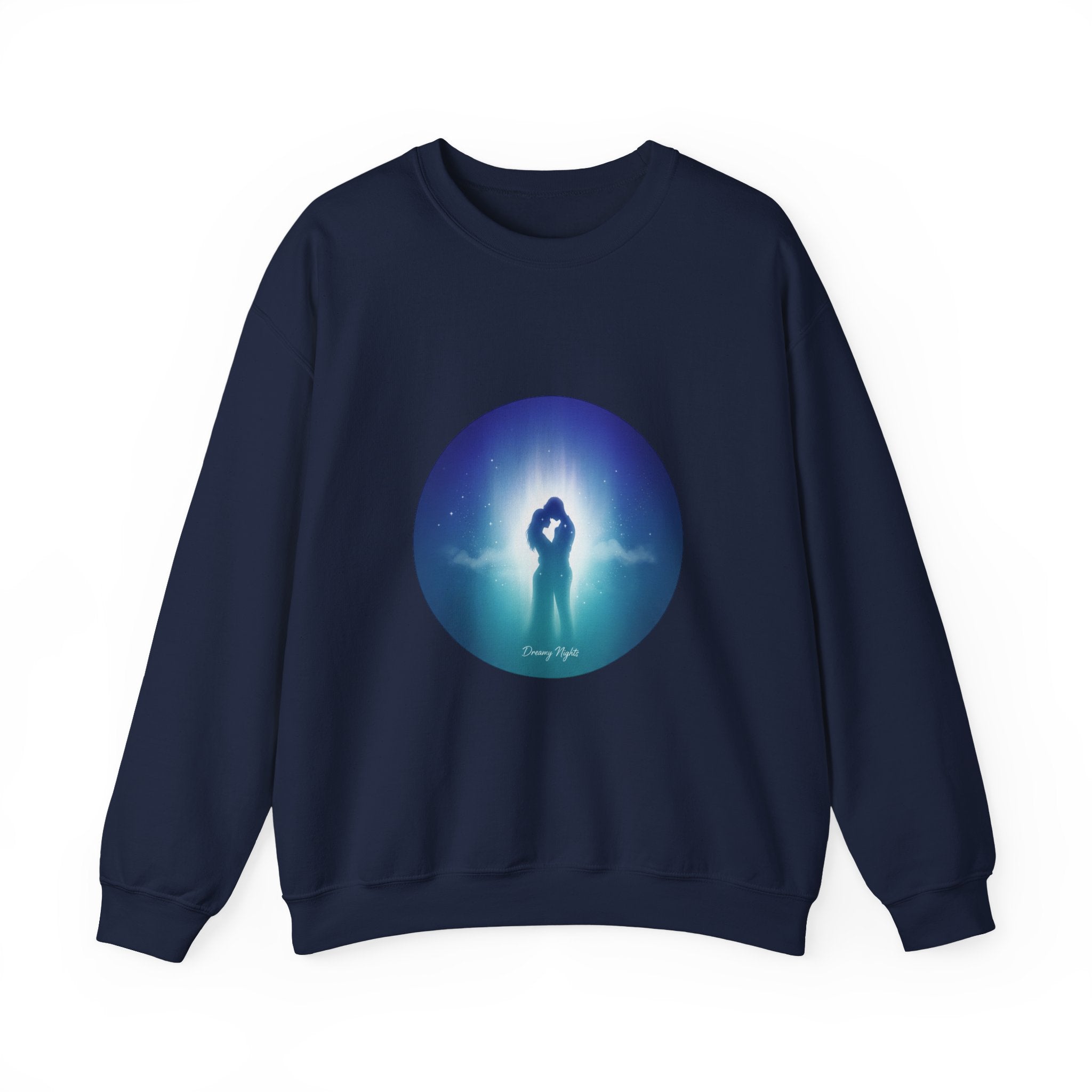 Afterlight Nightscape Crewneck Sweatshirt | luminous, cinematic glow