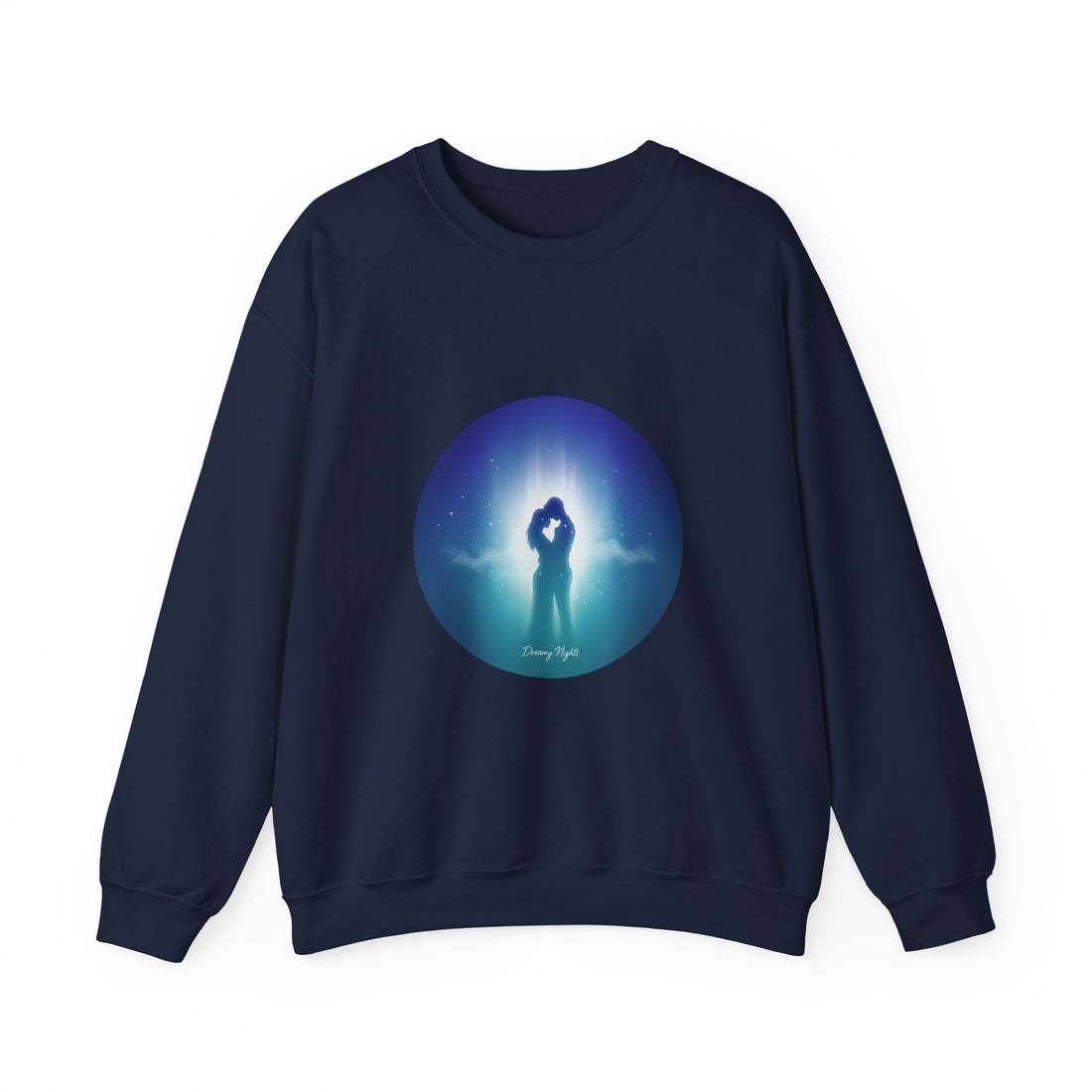 Afterlight Nightscape Crewneck Sweatshirt | luminous, cinematic glow