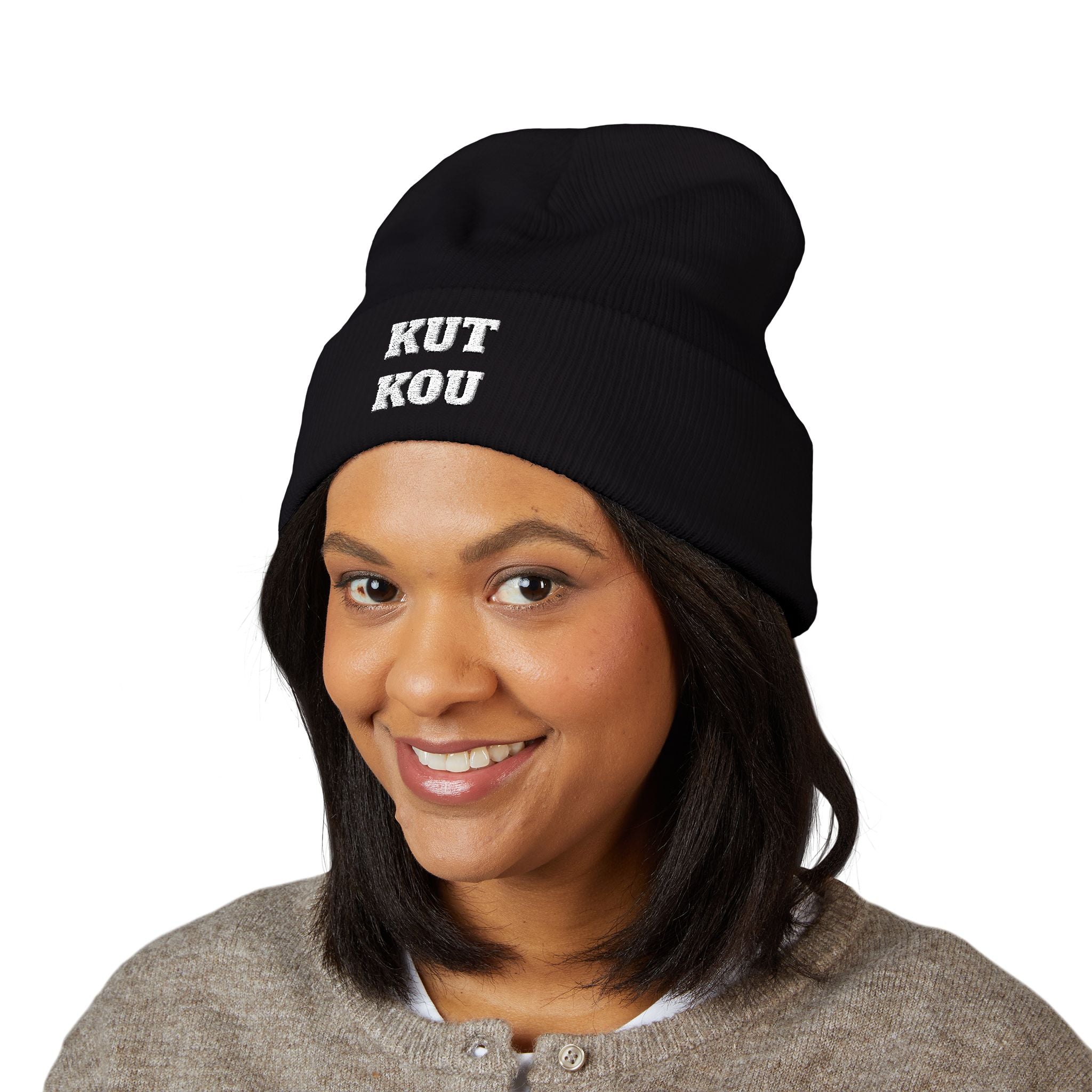 Embroidered Classic Beanie - Stay Warm in Style
