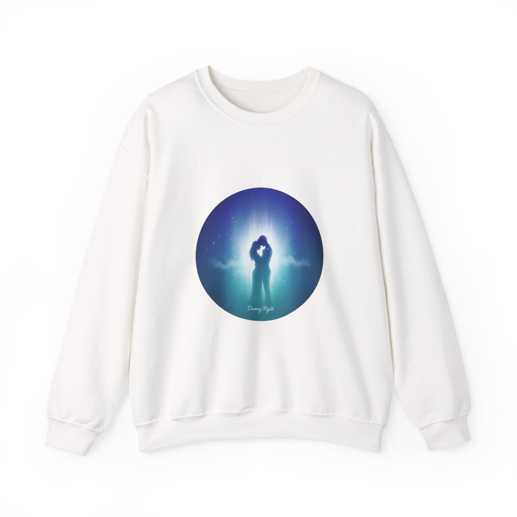 Afterlight Nightscape Crewneck Sweatshirt | luminous, cinematic glow