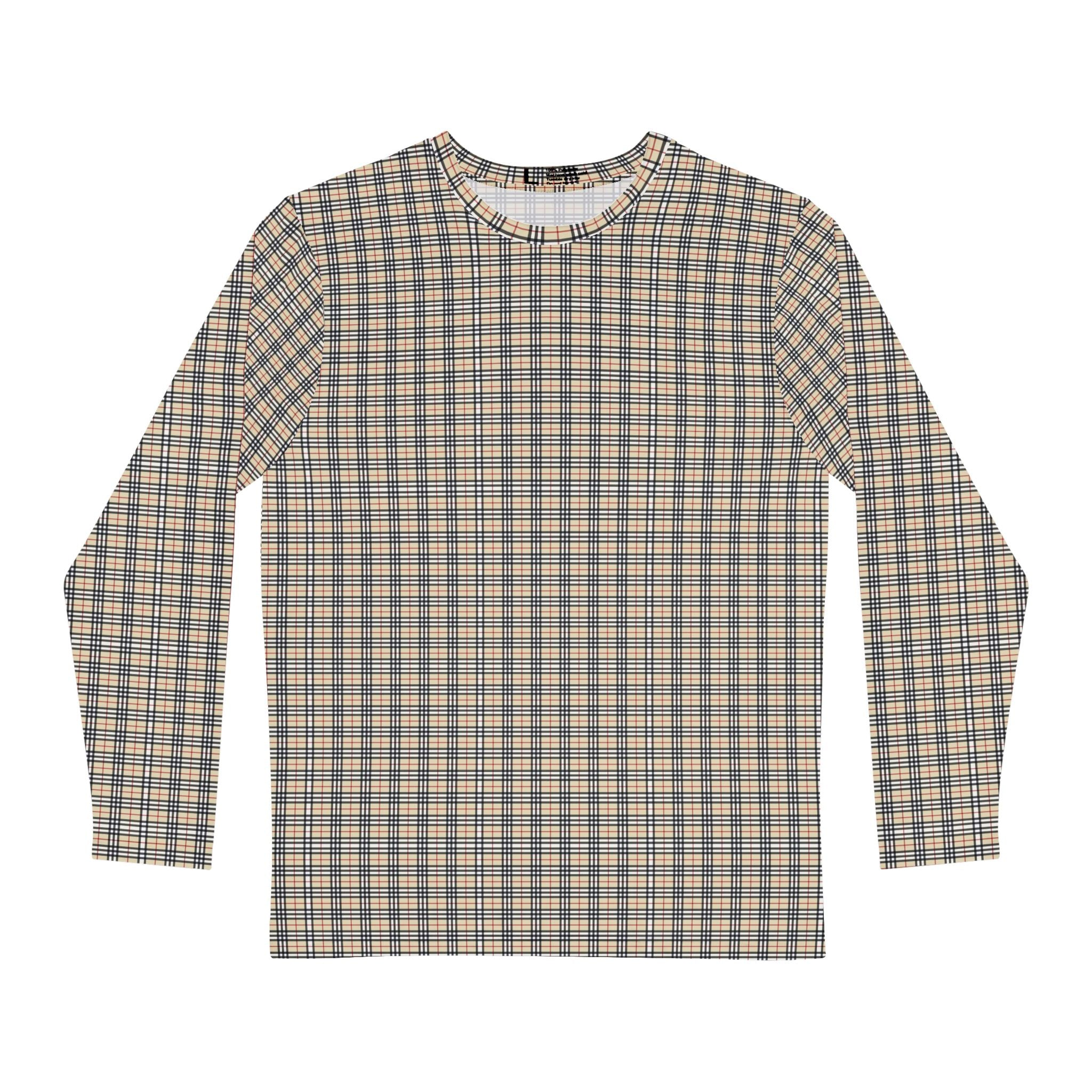 Men's Shirt Burberry Design Long Sleeve
