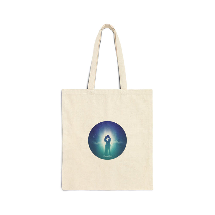 Afterlight Nightscape Tote | Luminous Silhouette Canvas Tote