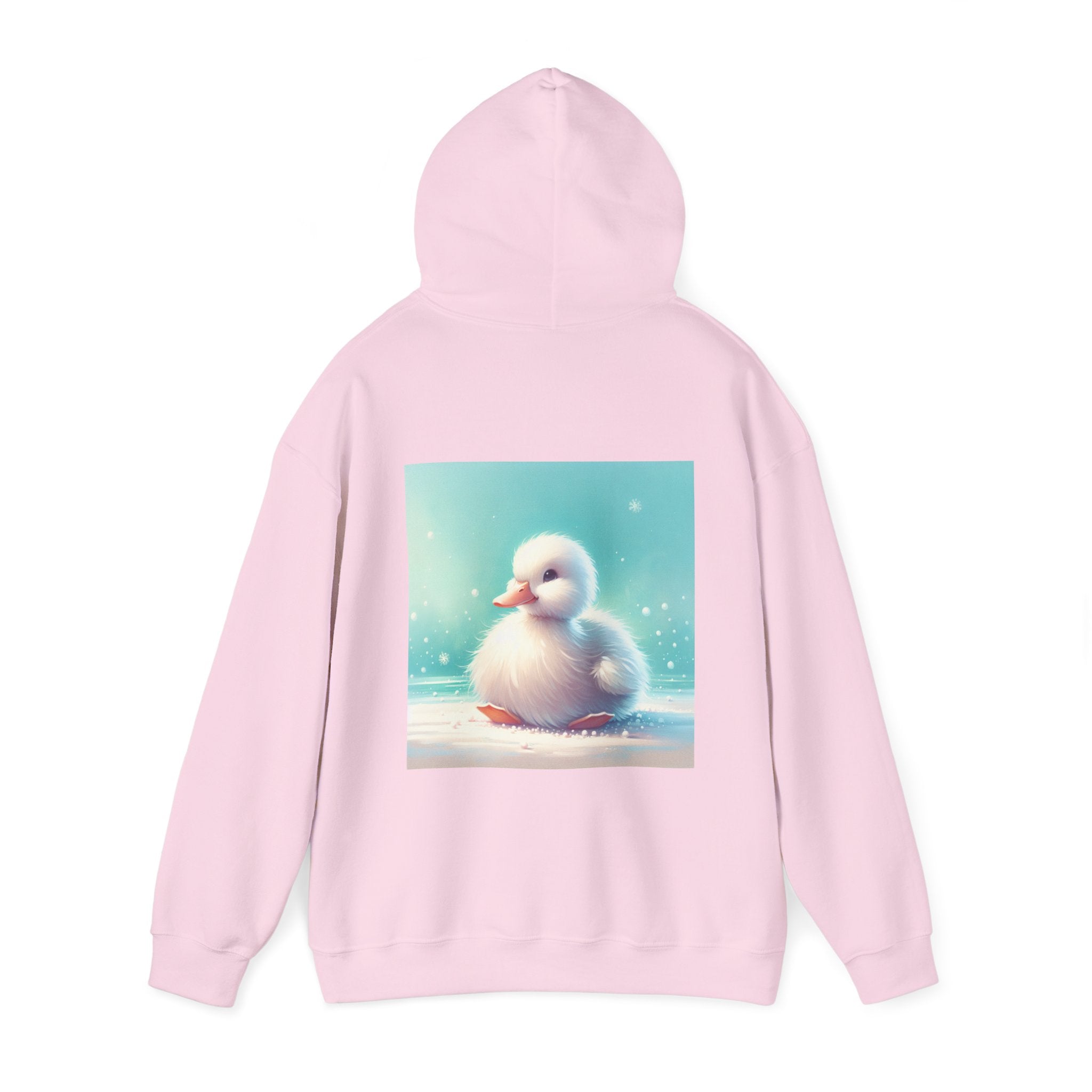 Cute Duckling Unisex Hooded Sweatshirt, Cozy Hoodie, Animal Lover Gift, Spring Fashion, Cute Sweatshirt, Comfortable Layering - Goat Corp