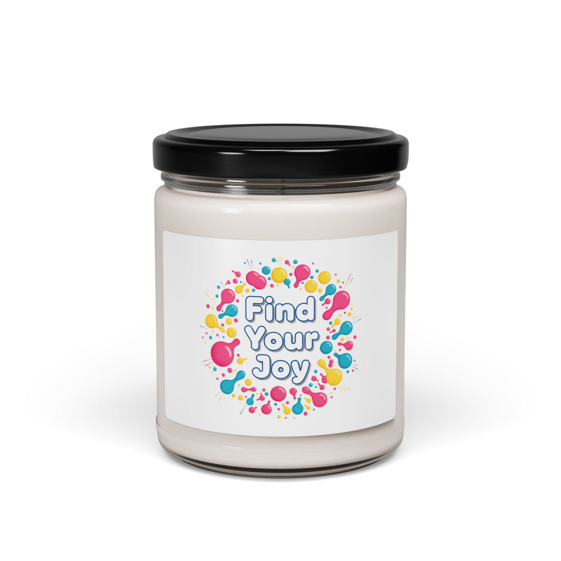 Find Your Joy Candle | Dopamine Decor, Neon Gradient Soy Jar