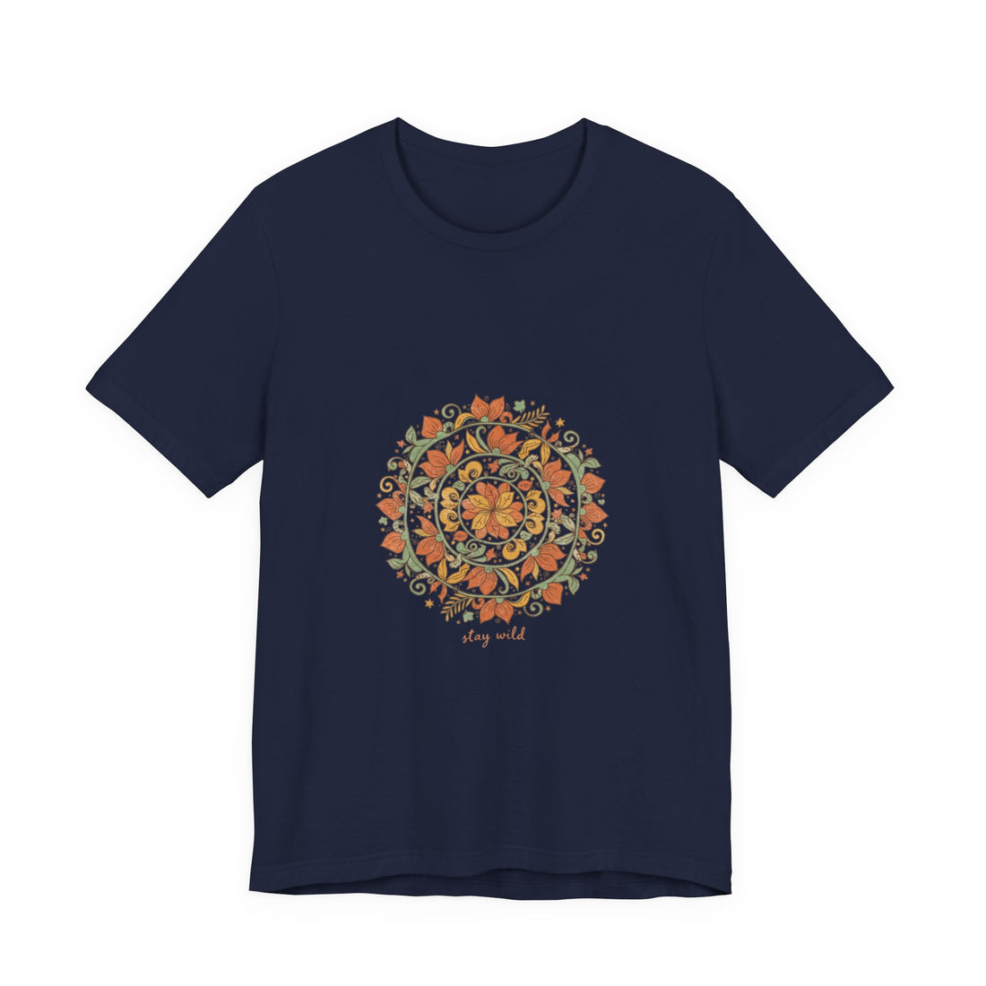 Mandala Paisley Sunburst Tee | Boho tapestry shirt, vintage paisley design
