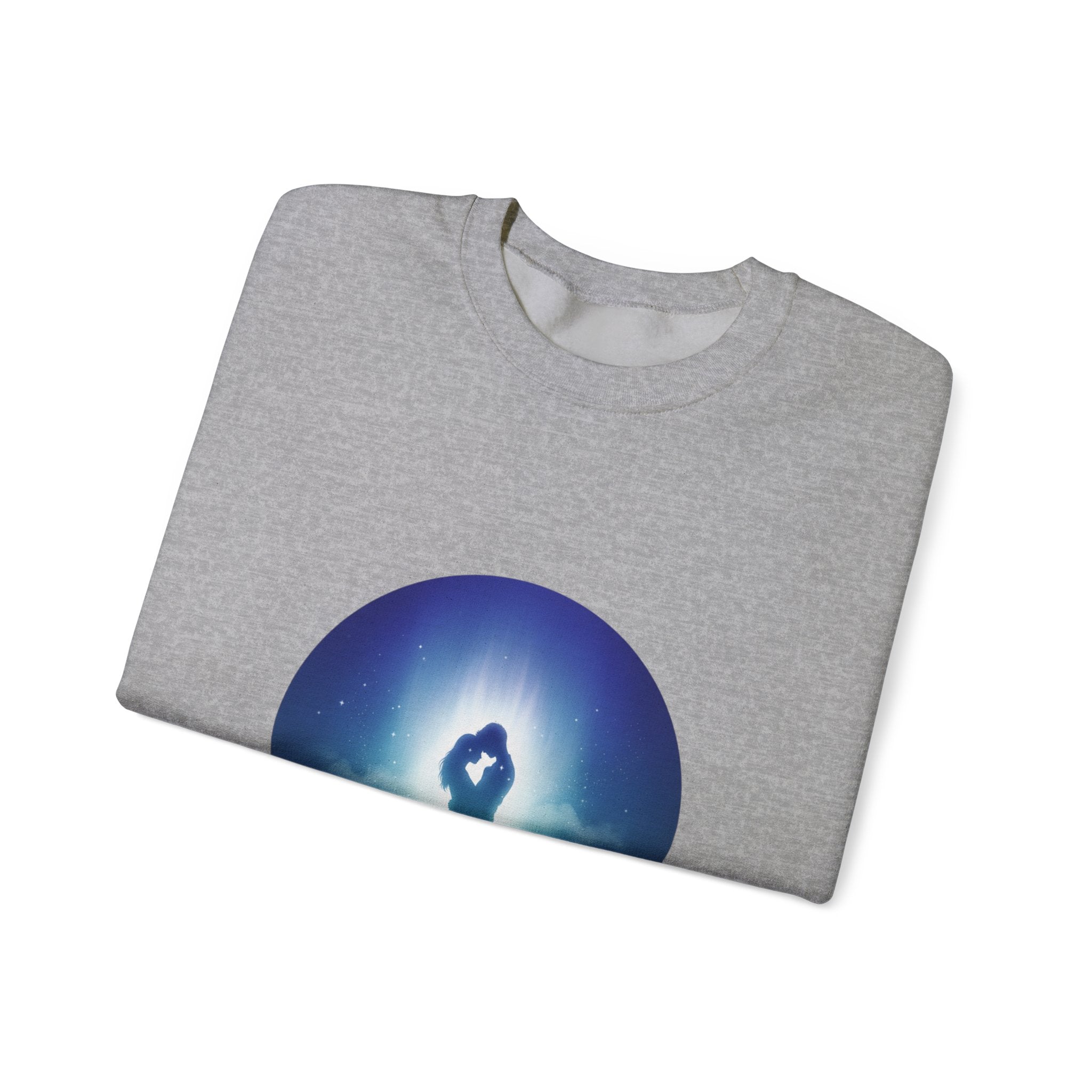 Afterlight Nightscape Crewneck Sweatshirt | luminous, cinematic glow