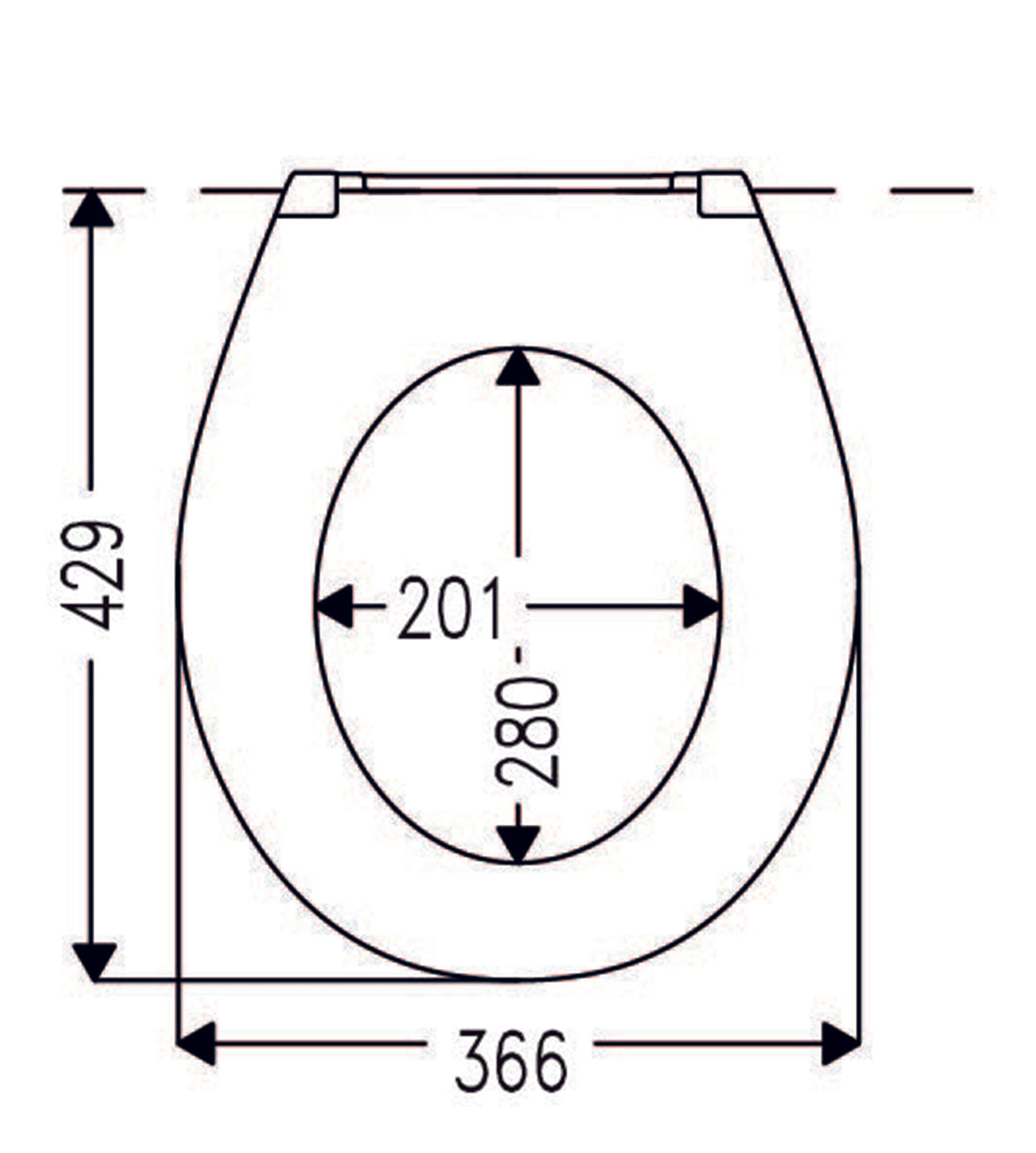 Cedo Orchid en stones Toiletzitting/siège wc Multi