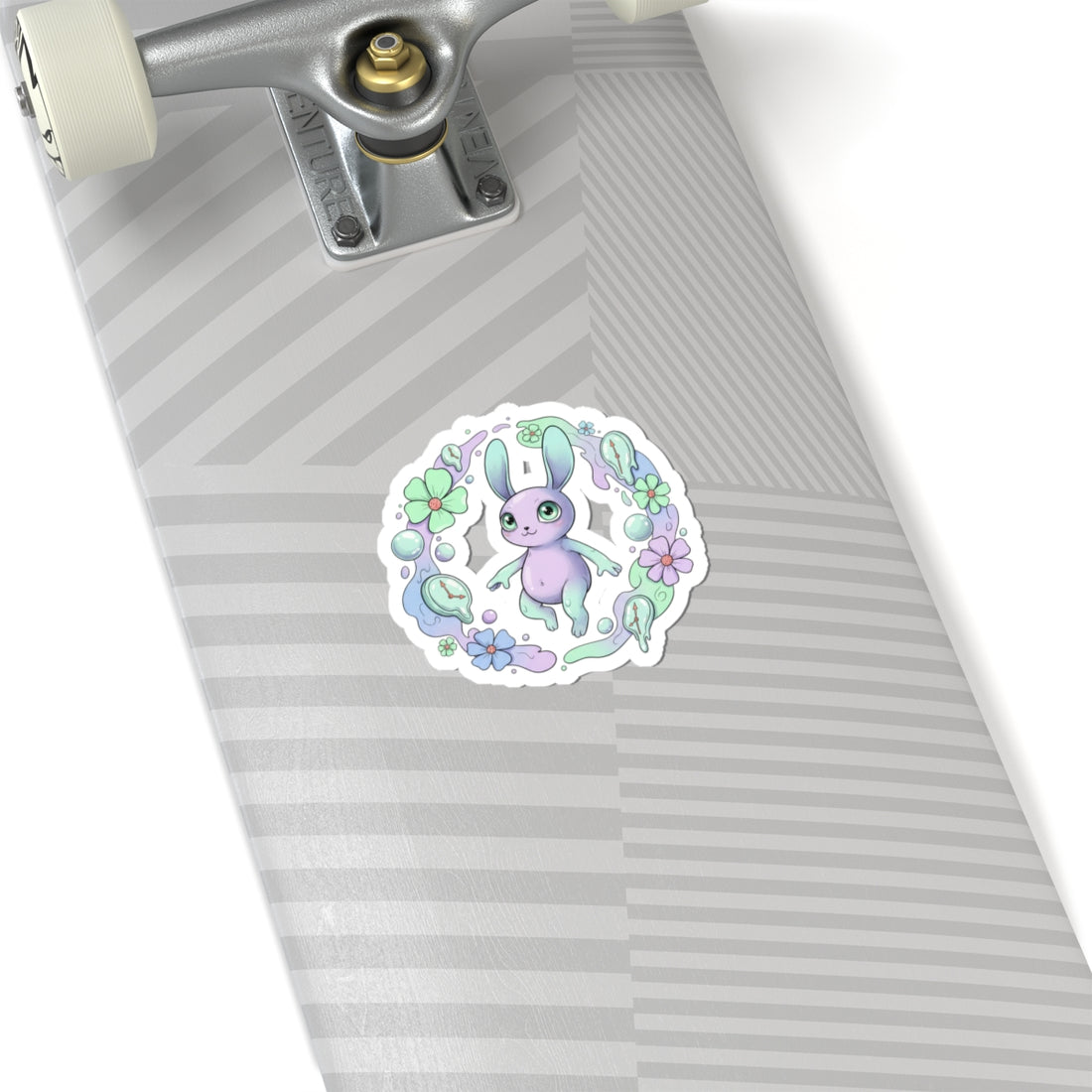 Pastel Surreal Bunny Sticker | Micro-Surrealism, Weirdcore Vinyl