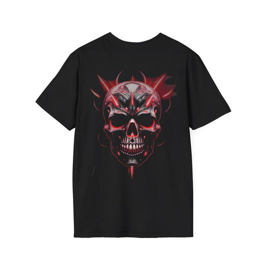 Edgy Skull Graphic T-Shirt | Unisex Streetwear, Casual Wear, Halloween Costume, Festival Outfit, Gift for Him/Her