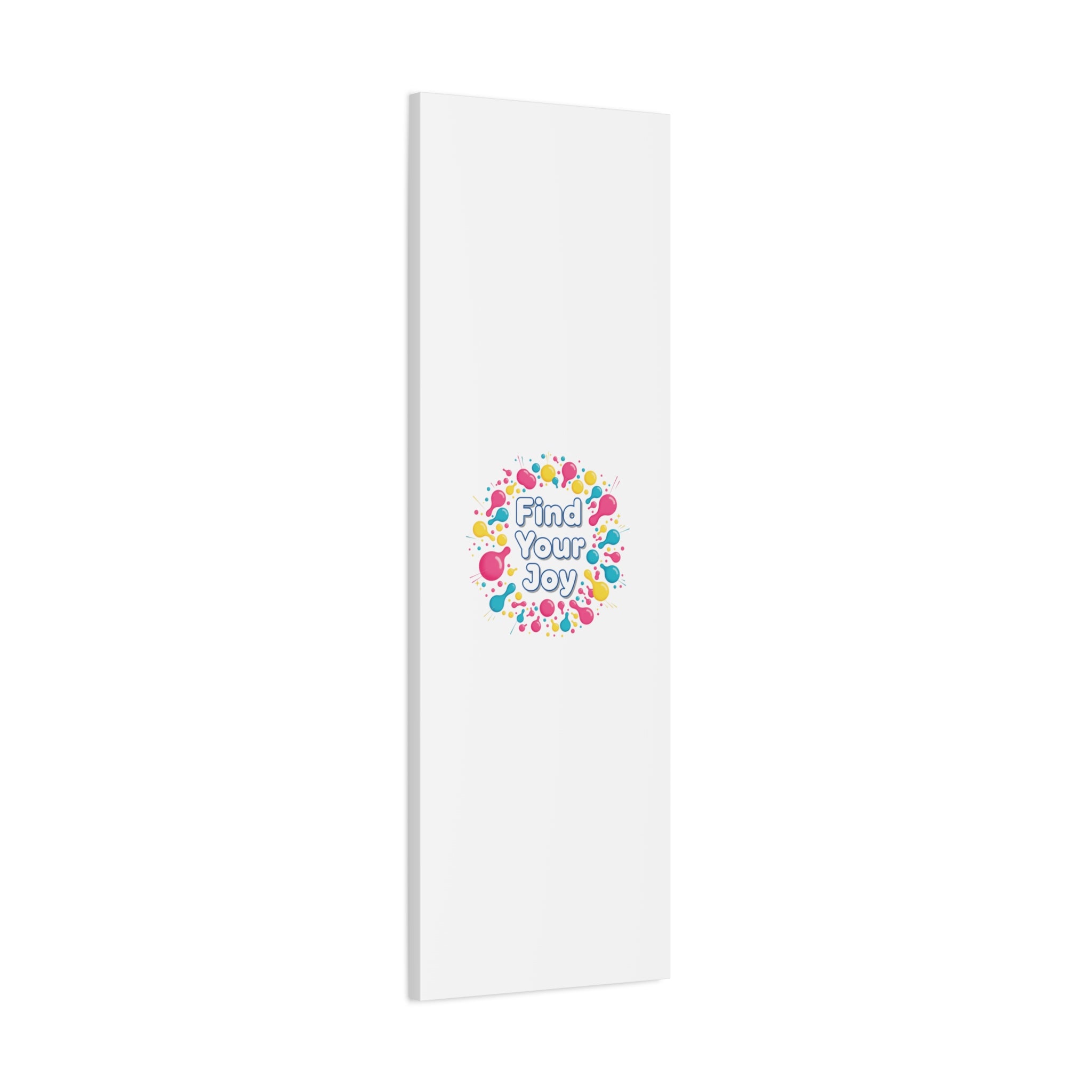 Find Your Joy Canvas | Dopamine Decor, Neon Gradient Squiggle Art