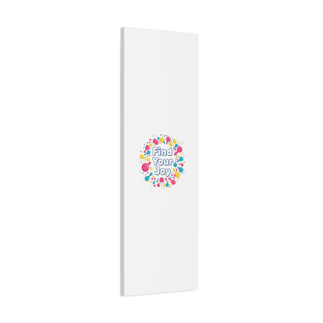 Find Your Joy Canvas | Dopamine Decor, Neon Gradient Squiggle Art