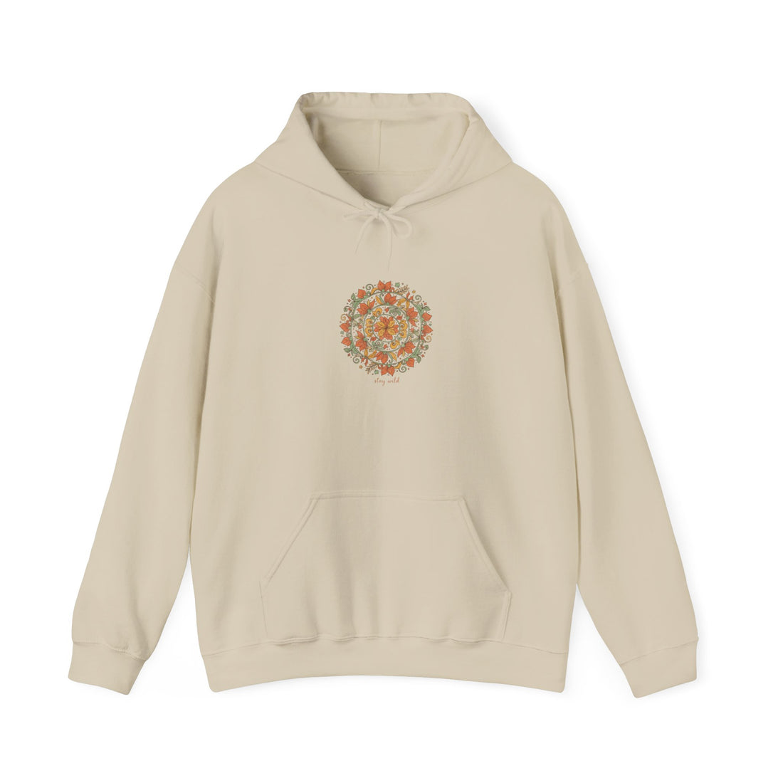 Floral Mandala Hoodie | boho mandala pattern, vintage paisley print
