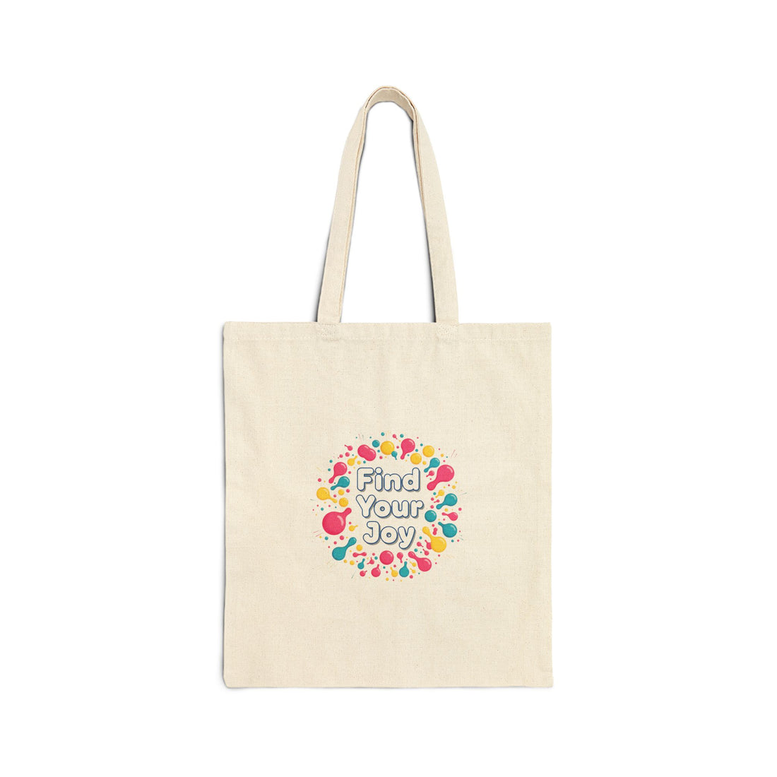 Find Your Joy Tote | Dopamine Decor, Neon Gradient Squiggle Art