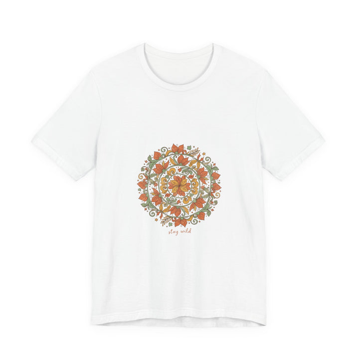 Mandala Paisley Sunburst Tee | Boho tapestry shirt, vintage paisley design