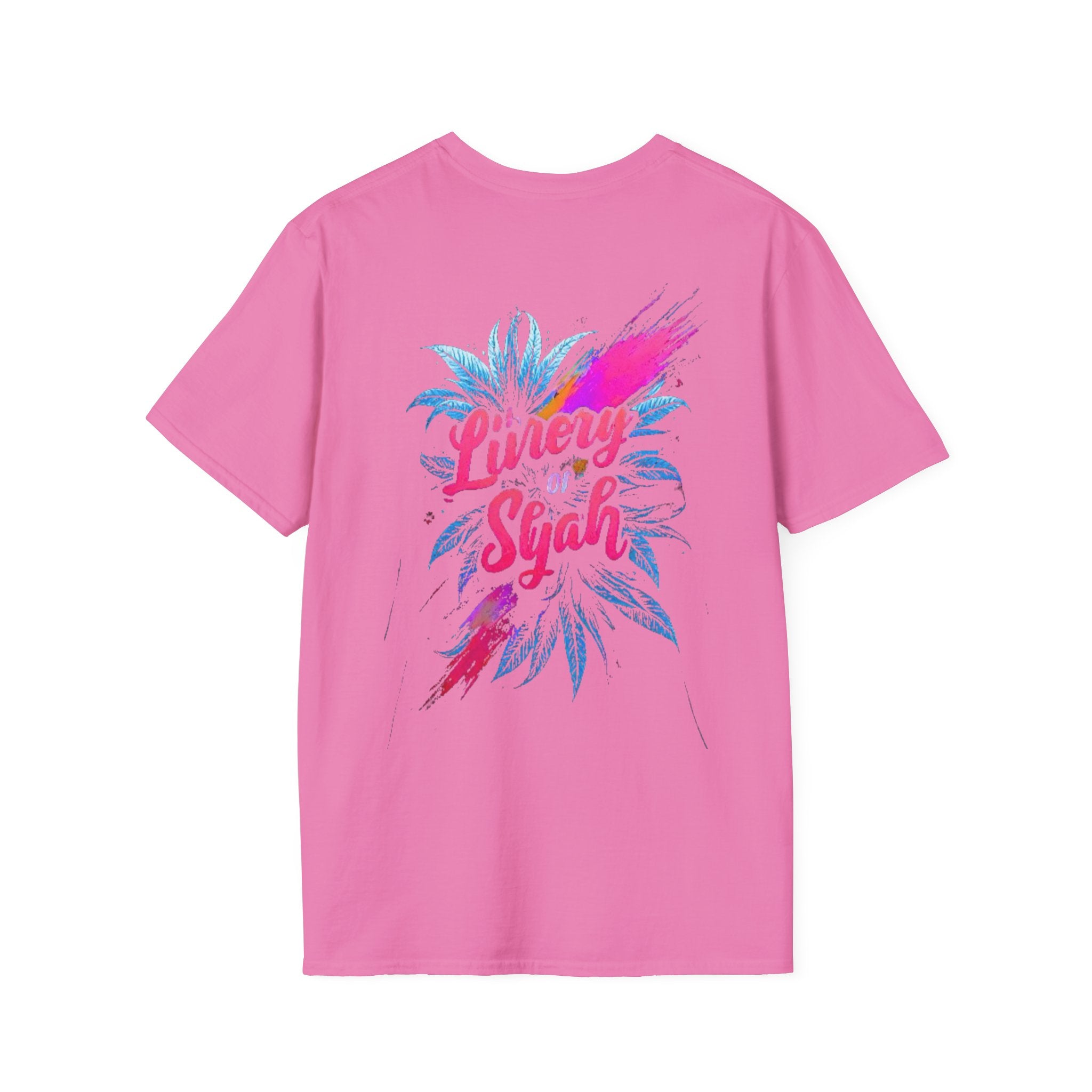 Vibrant Unisex Softstyle T-Shirt with Floral Design, Casual Wear, Summer Essentials, Gift for Friends, Comfortable Fashion - Goat Corp