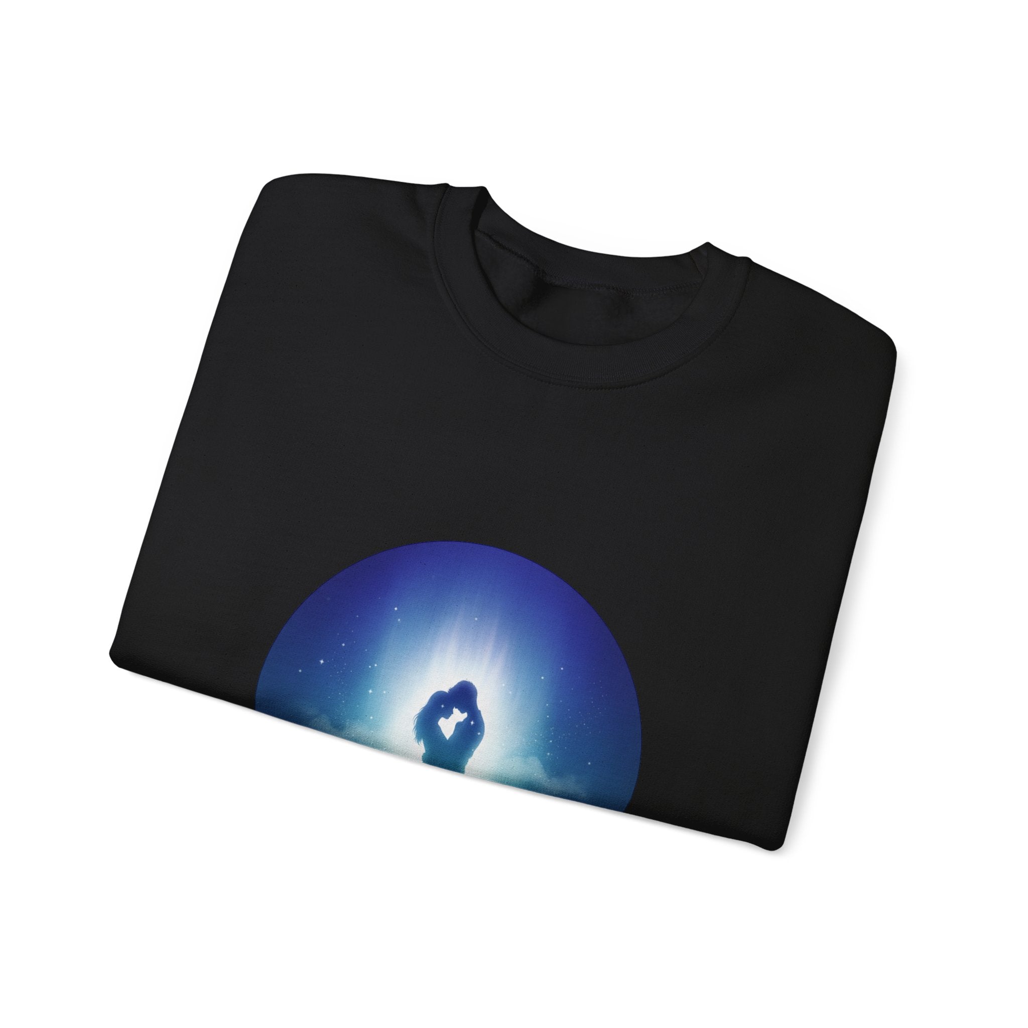 Afterlight Nightscape Crewneck Sweatshirt | luminous, cinematic glow