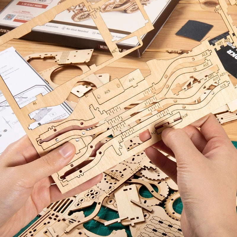 3D Wooden Puzzle Model Toys MC701 - Goat Corp