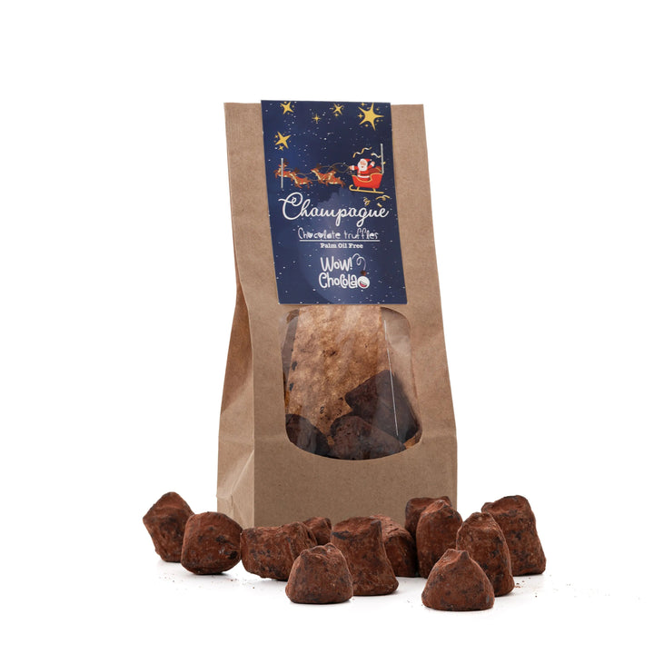 Champagne Chocolate Truffle - Christmas Edition - Biodegradable bag 130g - Goat Corp