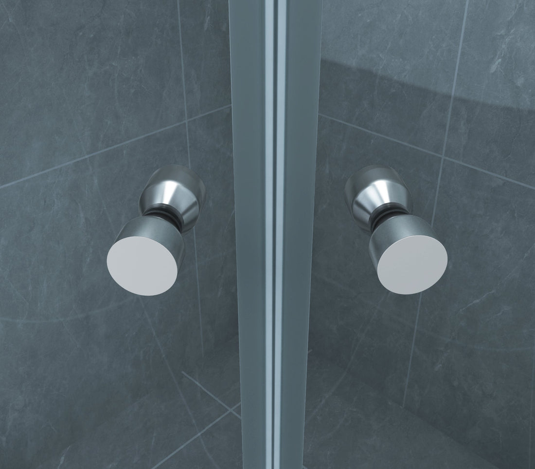 Actie Kwartronde Douchecabine Wiesbaden 90x90x190 cm 5 mm Helder Glas