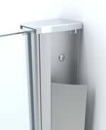 120x200 cm Douchewand Wiesbaden 10 mm Nano Coating