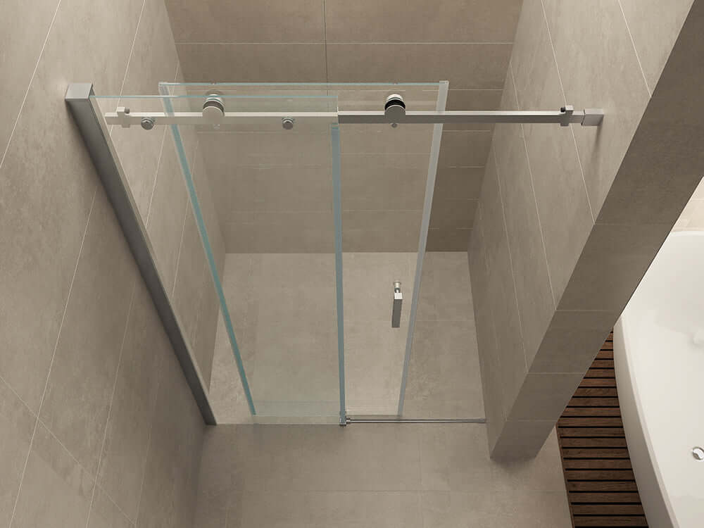 2-delige nisschuifdeur Wiesbaden 170X200 Cm met 8 mm Nano-coating