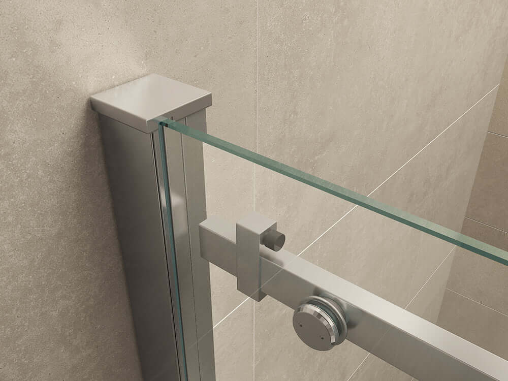 2-delige nisschuifdeur Wiesbaden 170X200 Cm met 8 mm Nano-coating