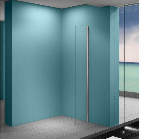 Actie Wiesbaden Douchewand met Nano-coating, Helder, 30X200 Cm, Inloopdouche