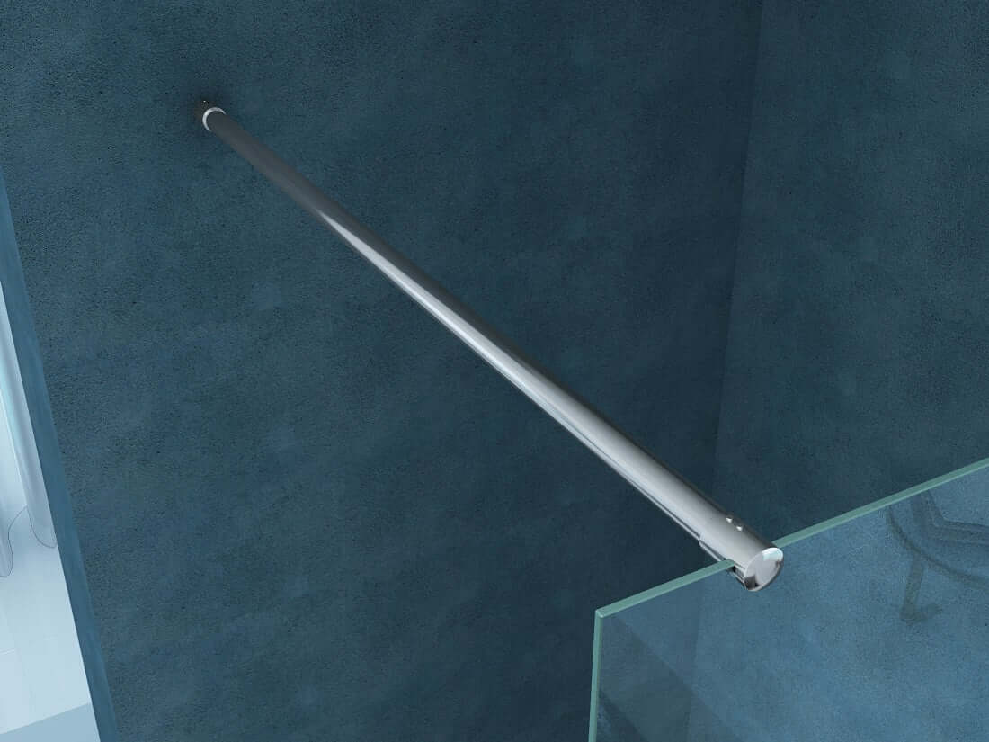 Actie Wiesbaden Douchewand met Nano-coating, Helder, 100X200 Cm, Inloopdouche