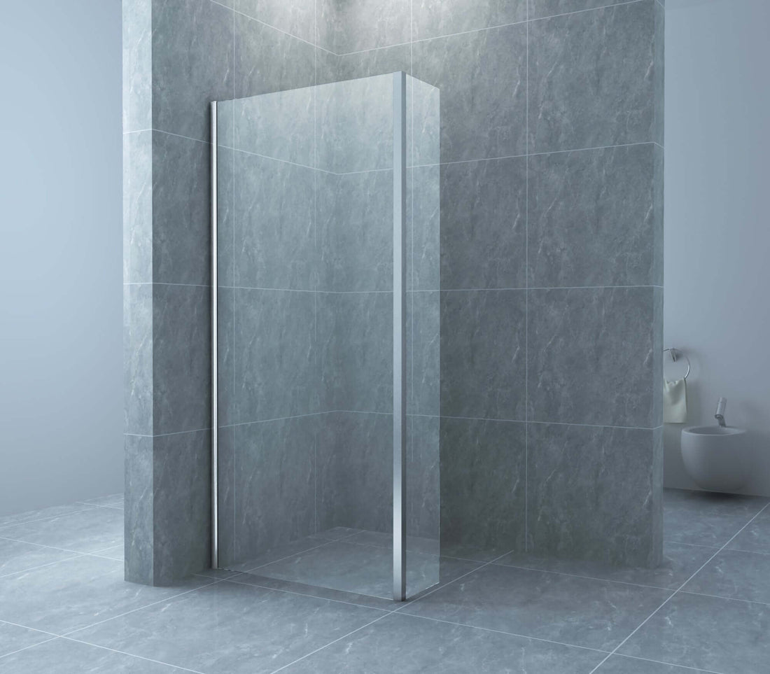 Actie Zijwand Wiesbaden Hoekprofiel 30x200 cm Nano Coating 8 mm